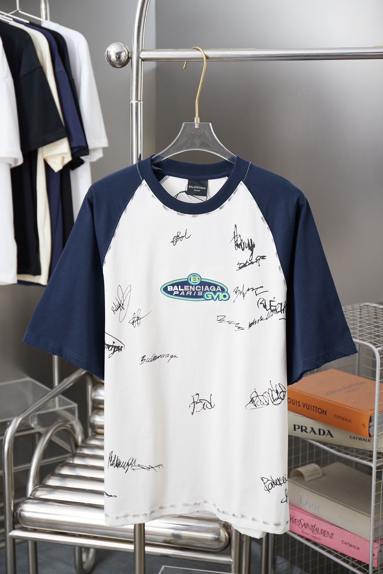 春夏服 バレンシアガ 半袖Tシャツ トップス ユニセックス