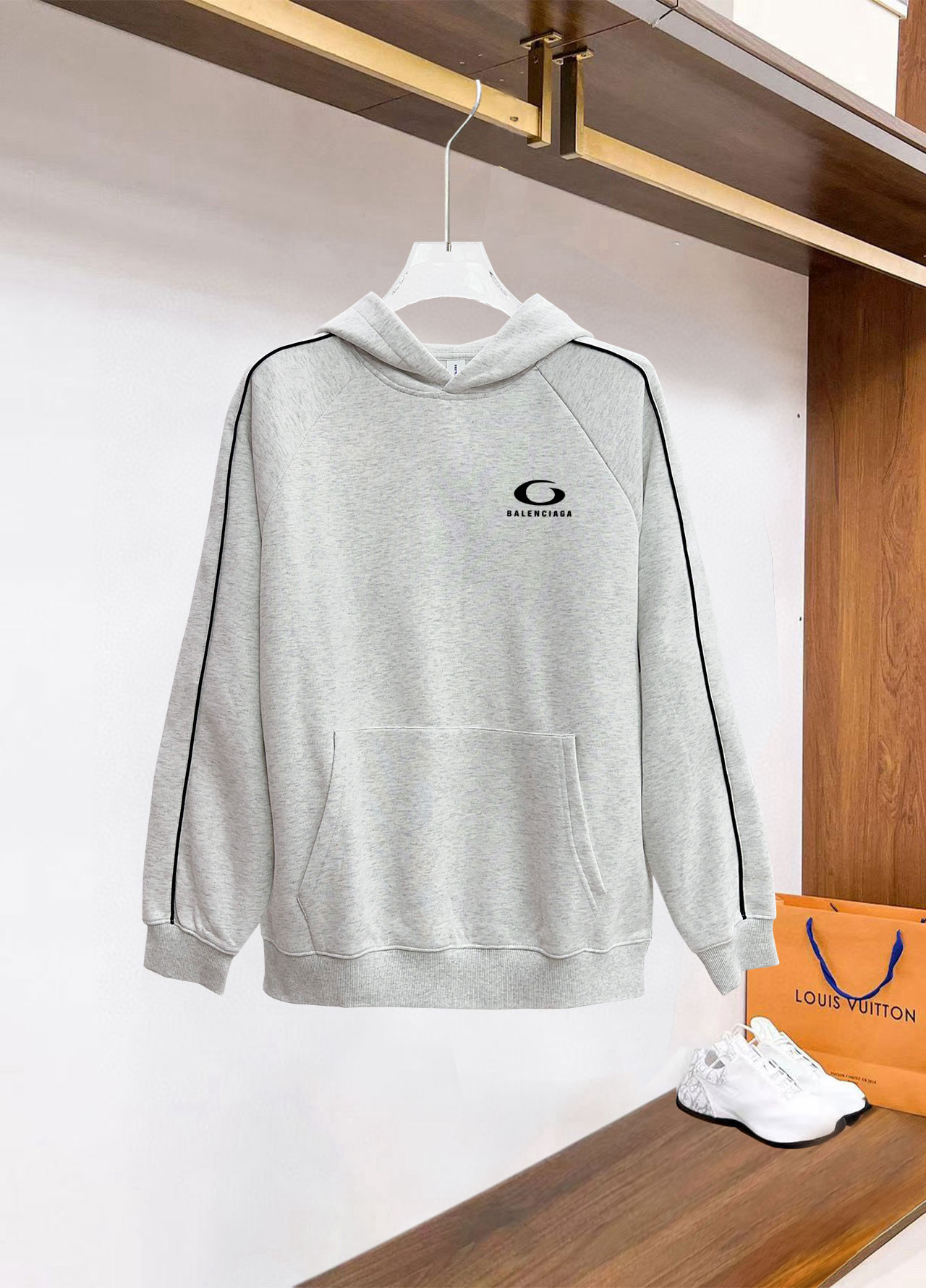 26SS春夏服 バレンシアガ パーカー スウェット 男女兼着