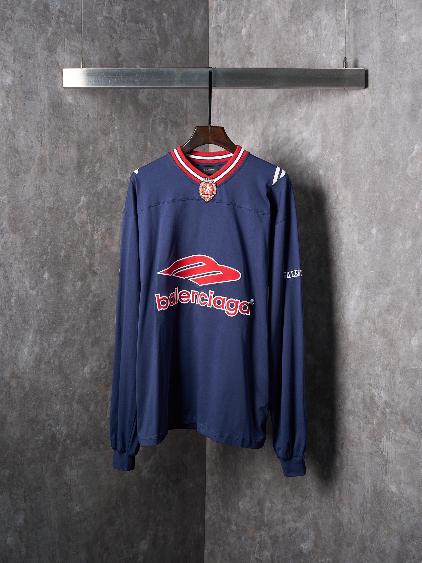 26SS春夏服 バレンシアガ&NBA ユニフォーム/長袖Tシャツ メンズ