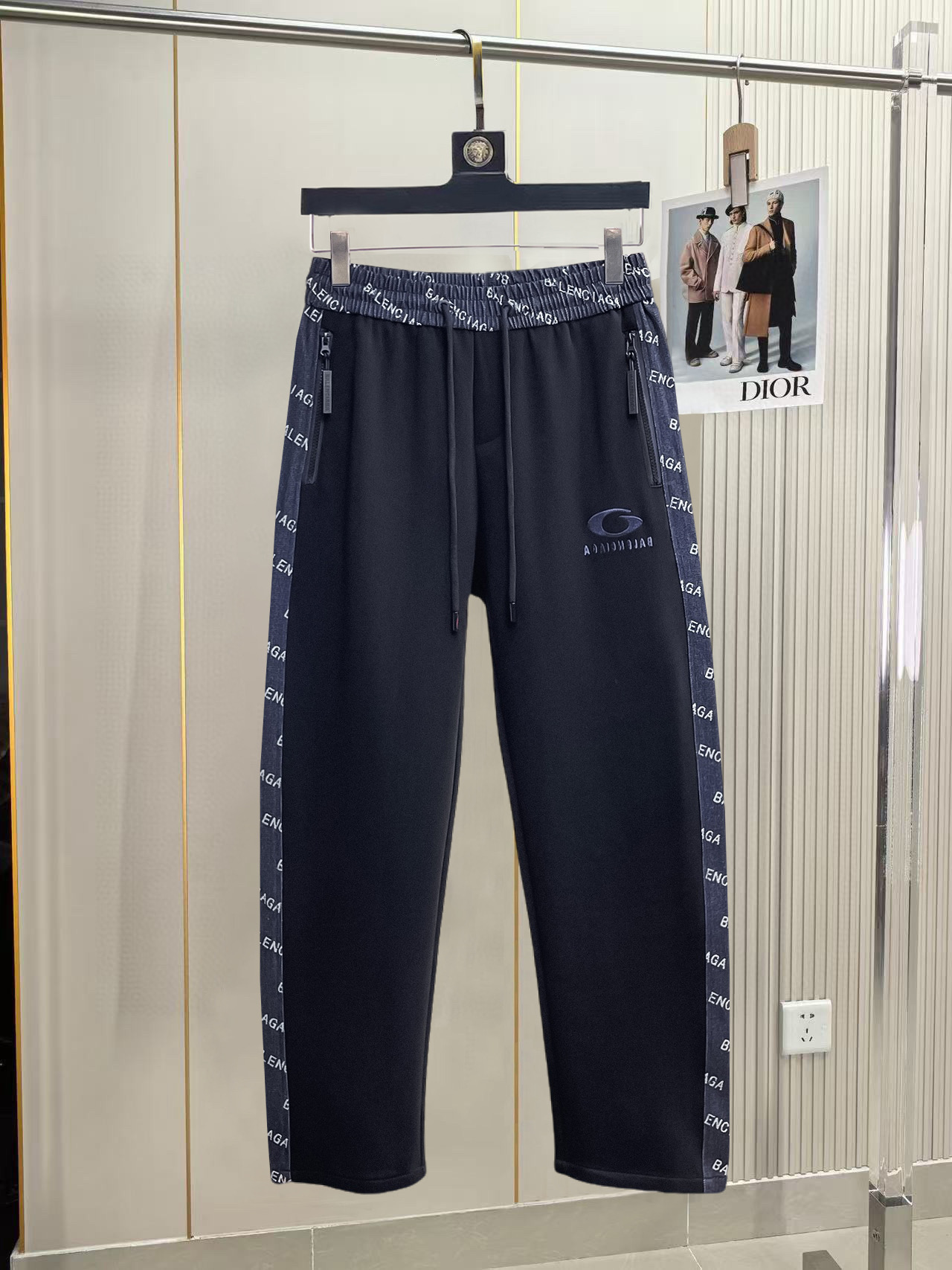 春夏服通販 バレンシアガ カジュアルパンツ ズボン メンズ