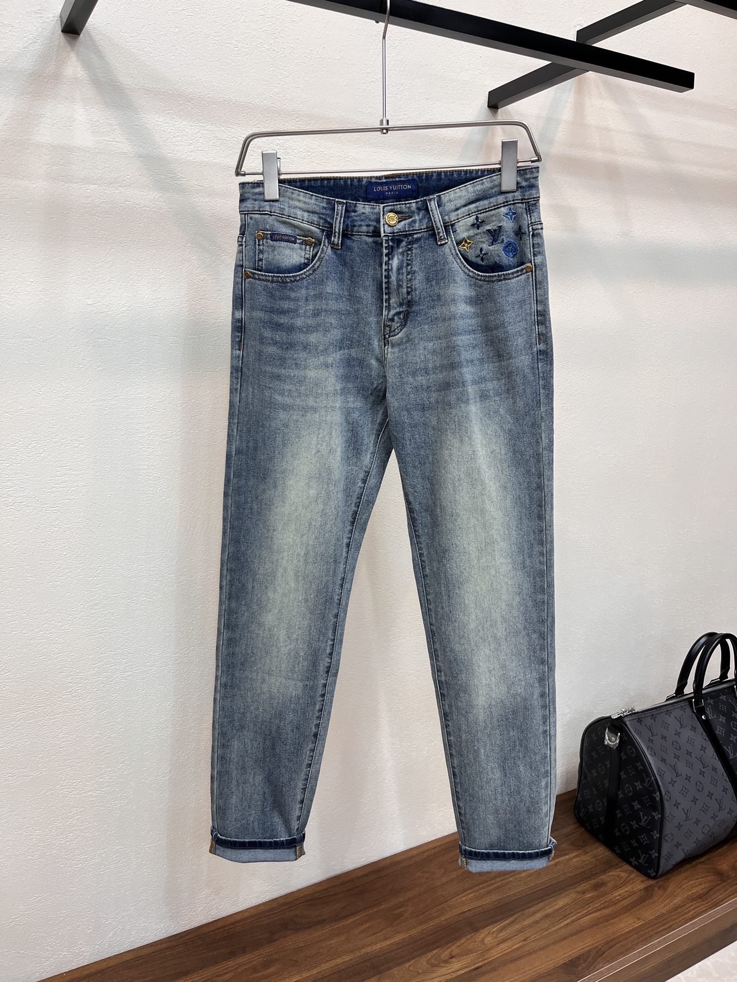 26SS春夏服 ルイヴィトン ジーンズ ズボン メンズ