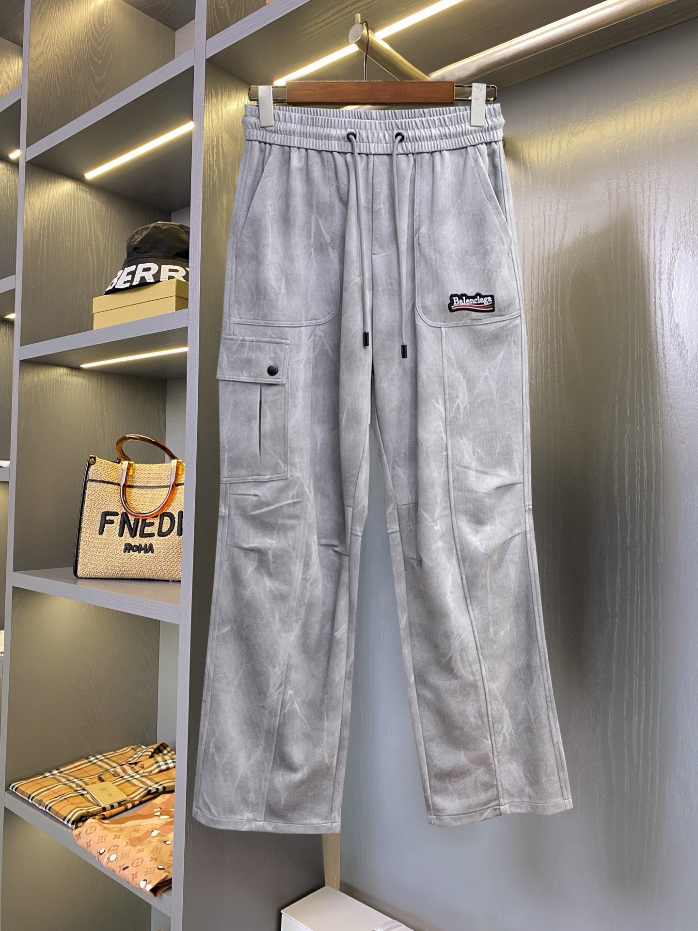 春夏服通販 バレンシアガ カジュアルパンツ ズボン メンズ