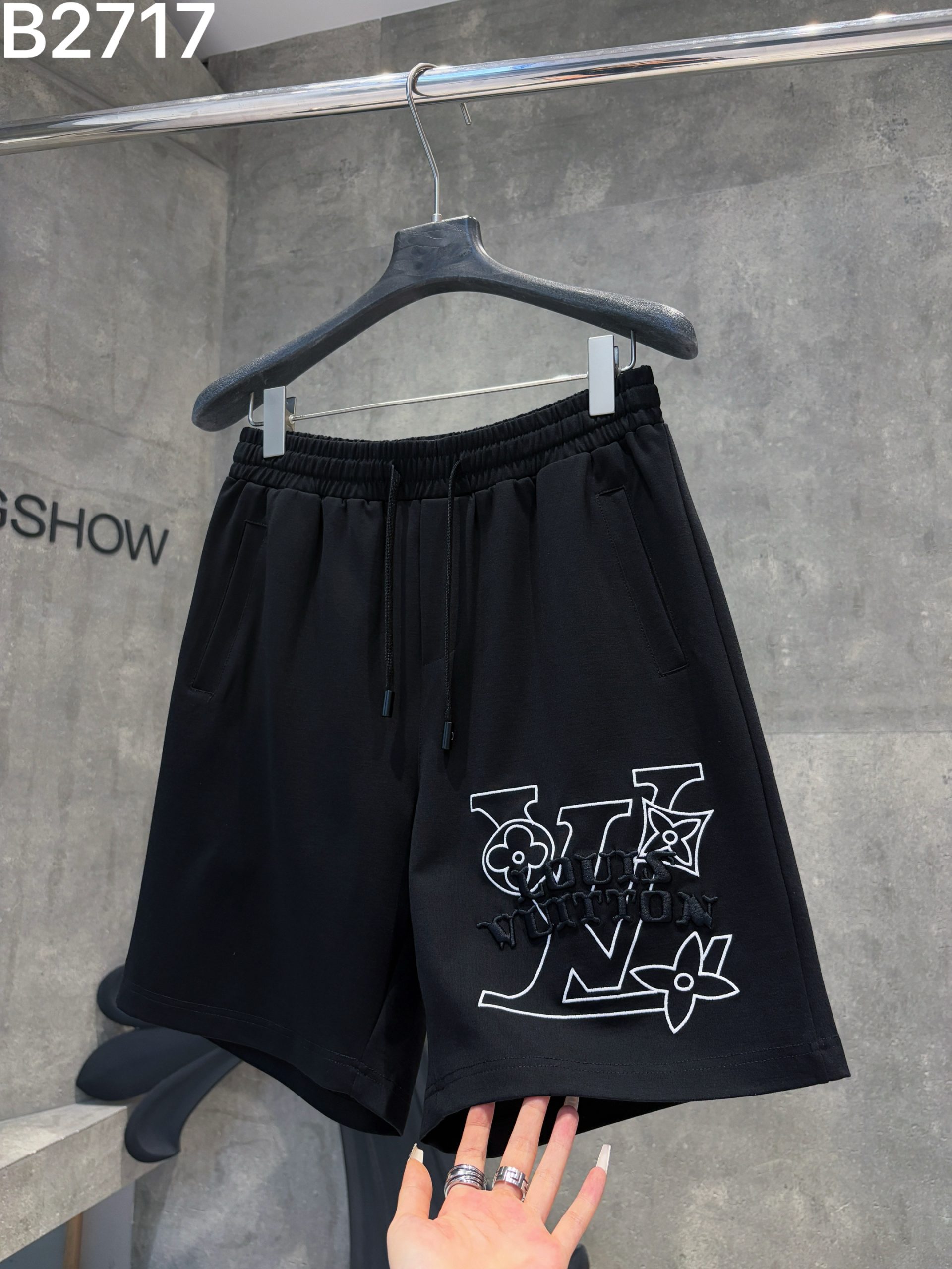 26SS春夏服 ルイヴィトン ショートパンツ ズボン メンズ