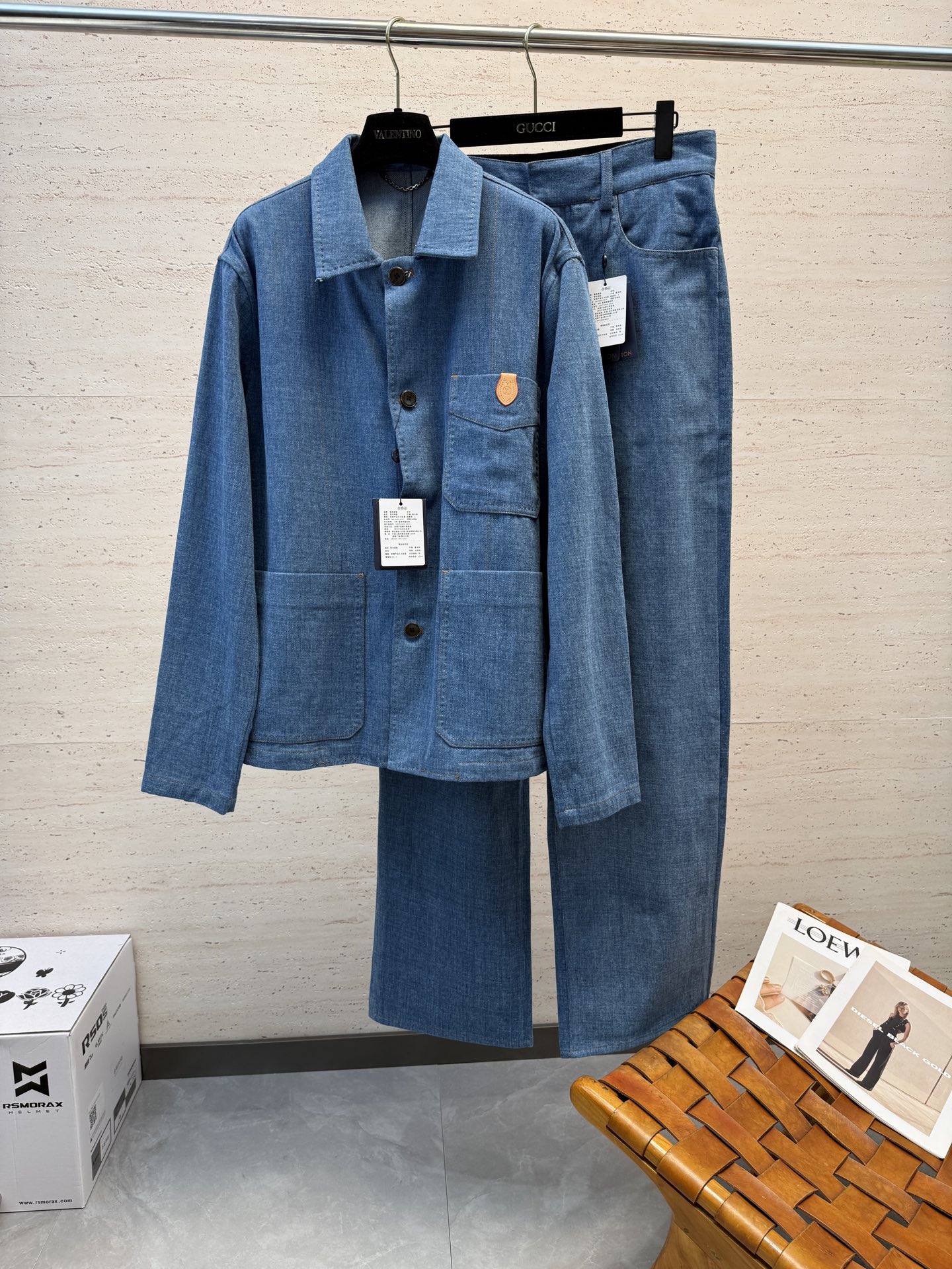 26SS春夏服 ルイヴィトン 上下服 セットアップ 男女兼着