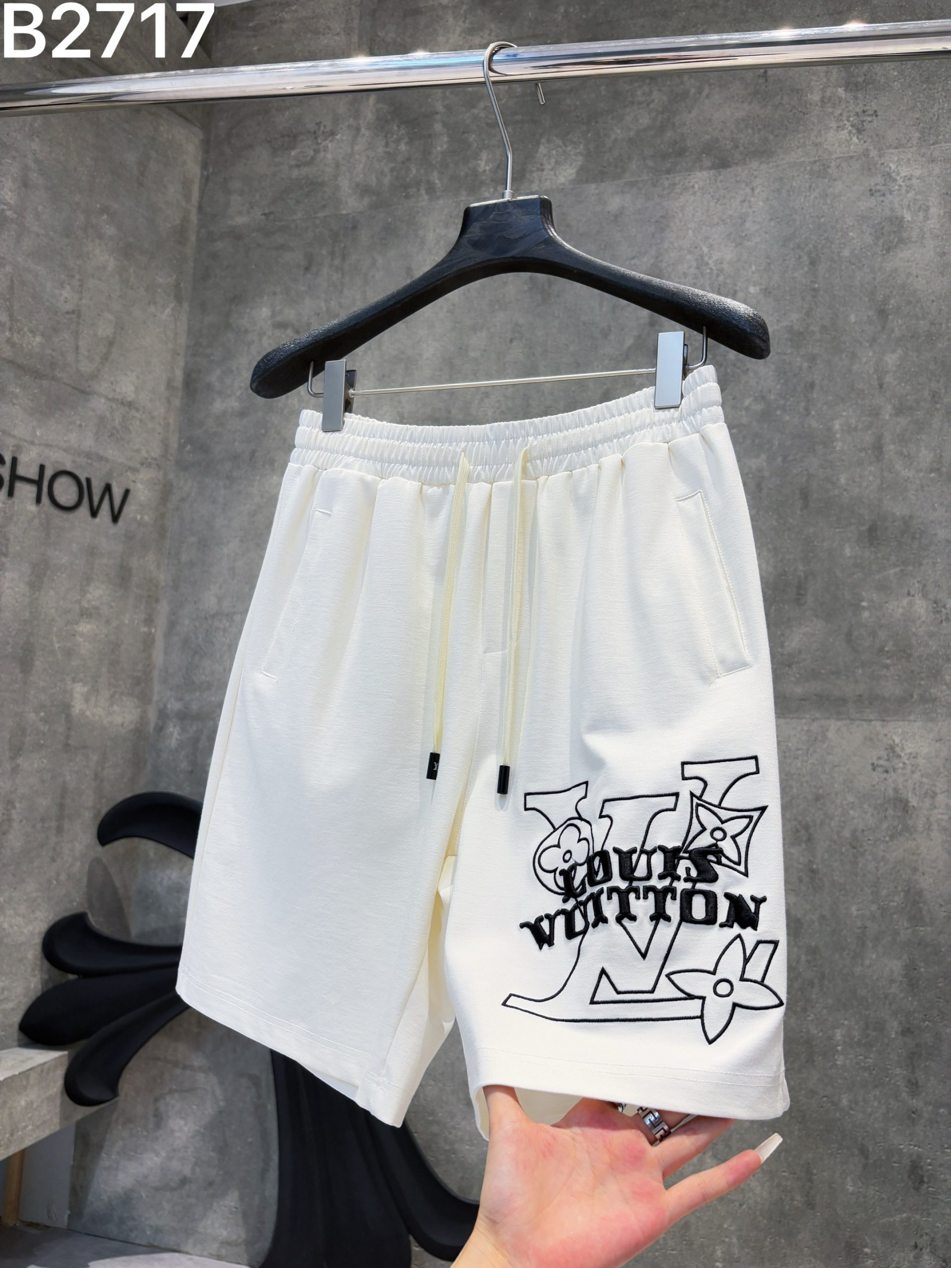 26SS春夏服 ルイヴィトン ショートパンツ ズボン メンズ