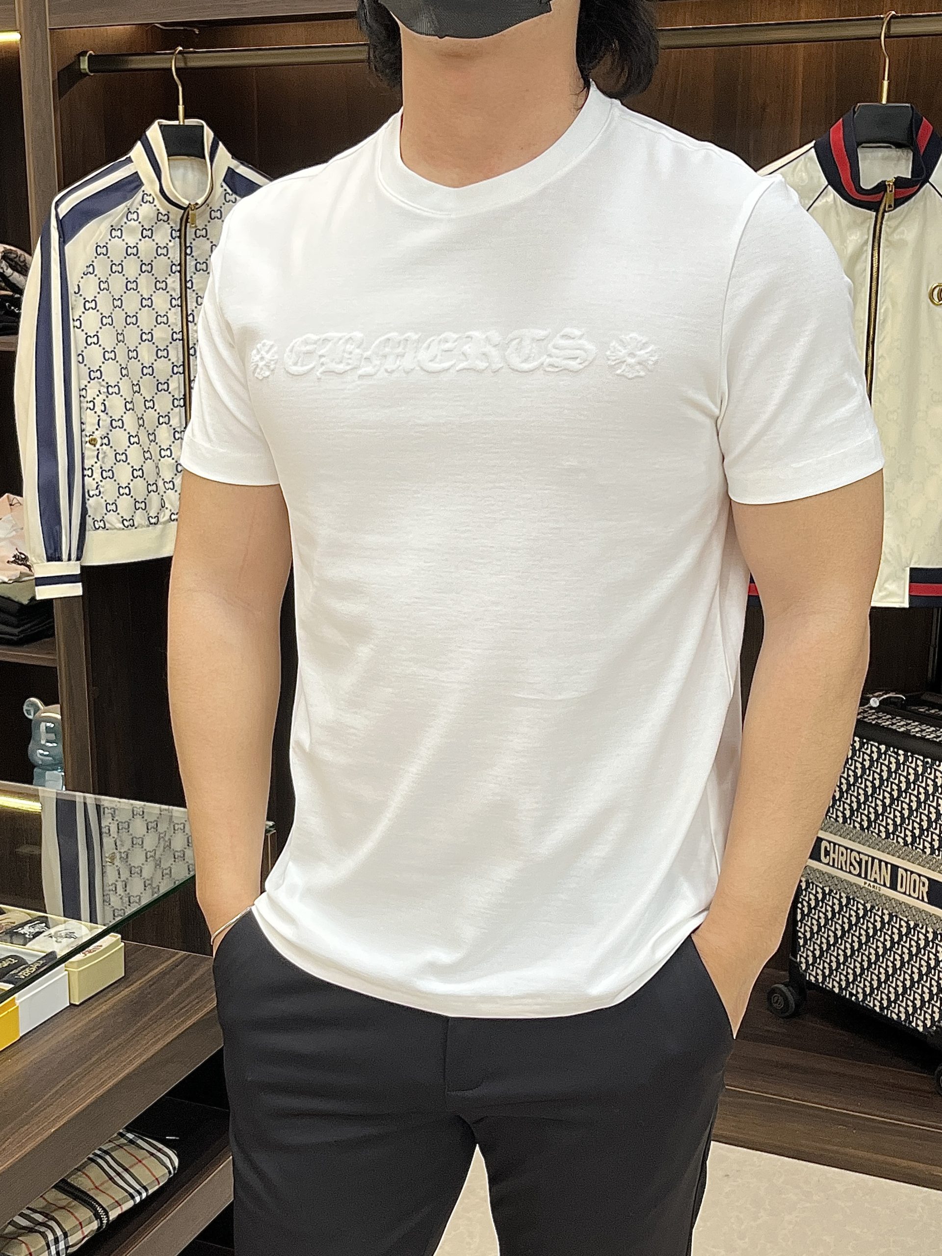 26SS春夏服 クロムハーツ 半袖Tシャツ トップス  メンズ