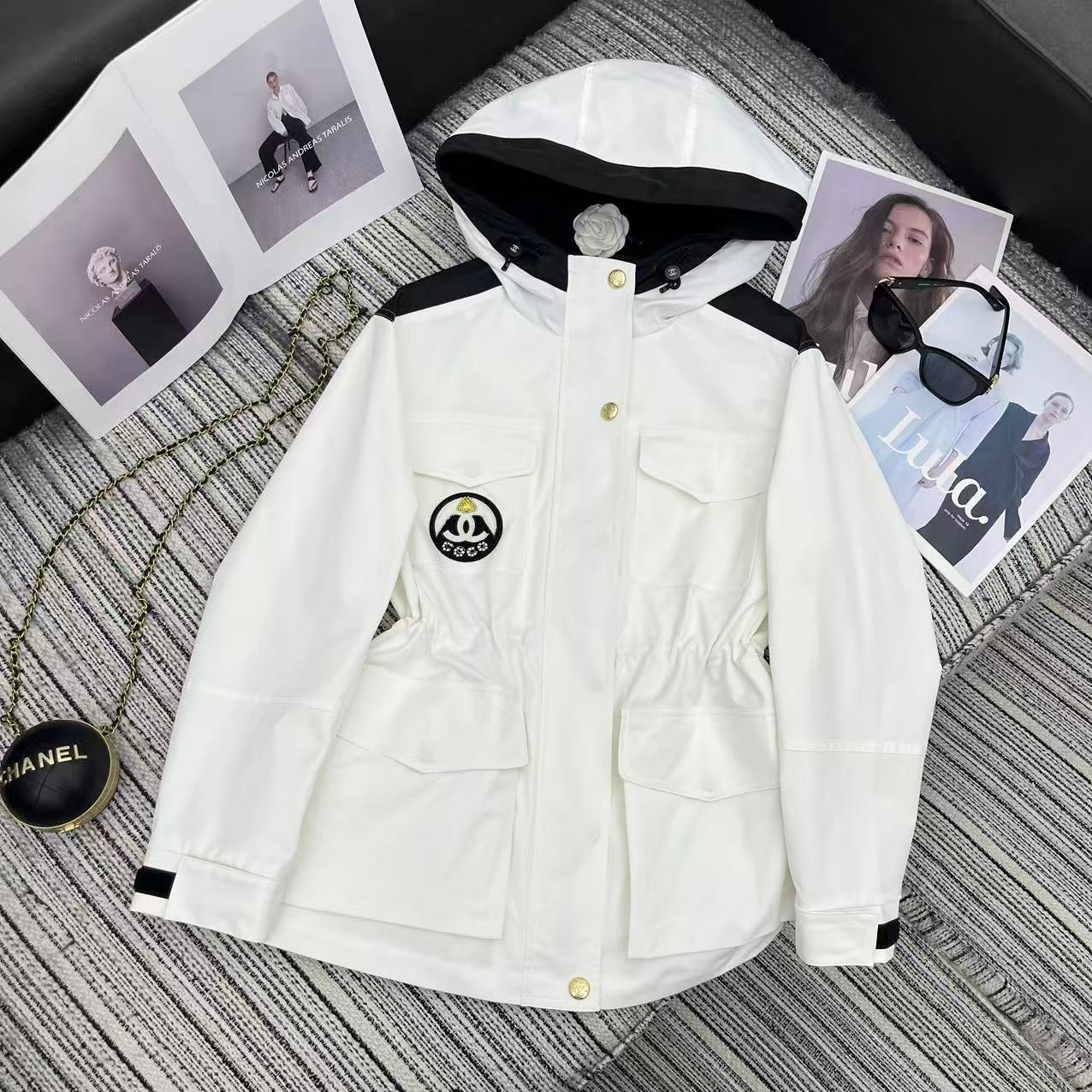 26新春婦人服 シャネル アウター/トレンチコート 26301KLJ375