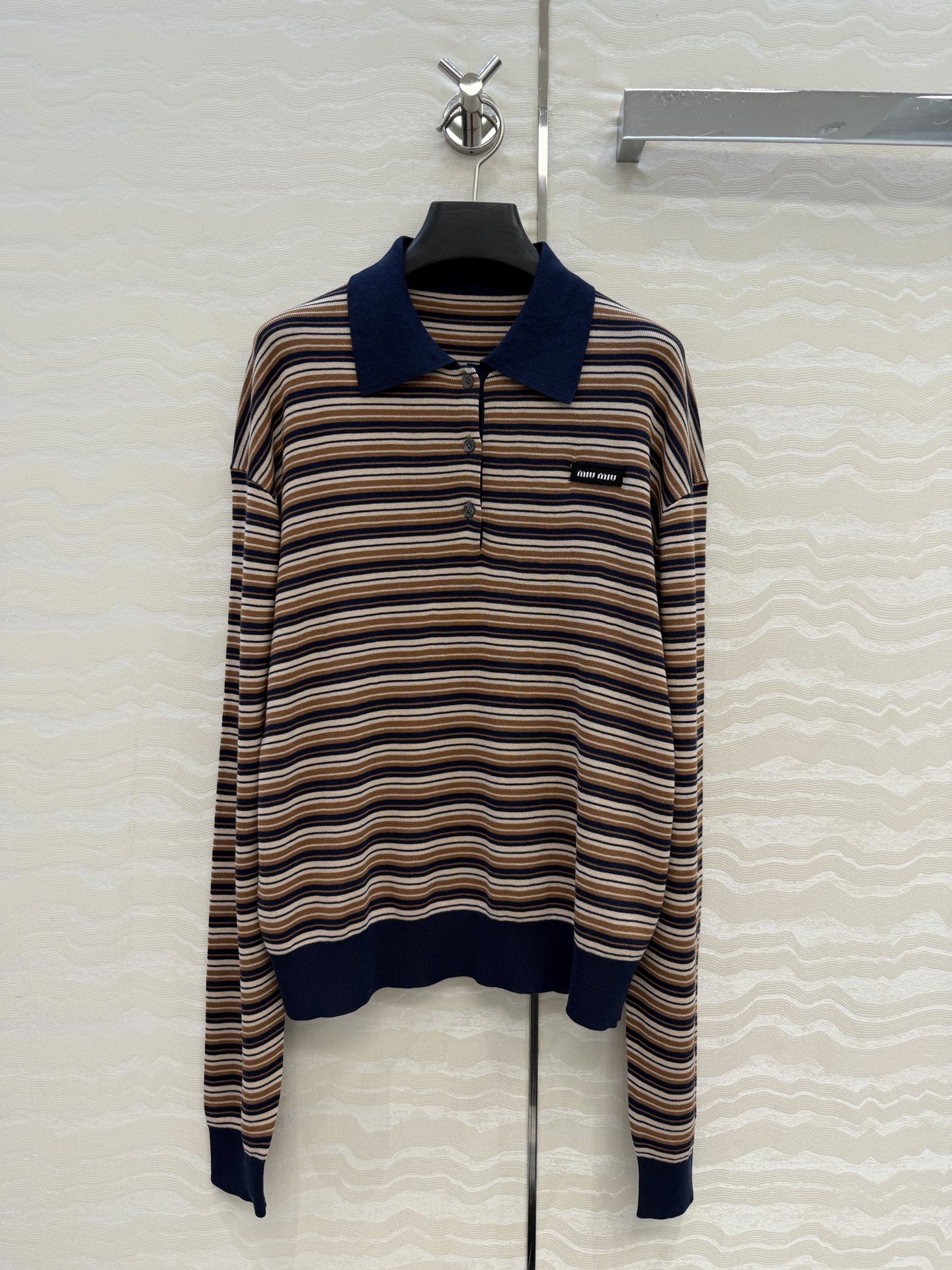 26新春婦人服 ミュウミュウ 長袖Tシャツ トップス