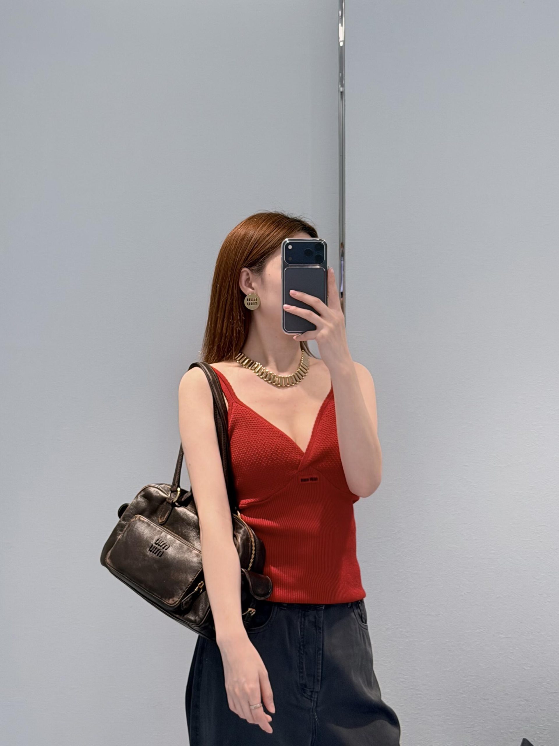 26新春婦人服 ミュウミュウ チョッキ タンクトップ
