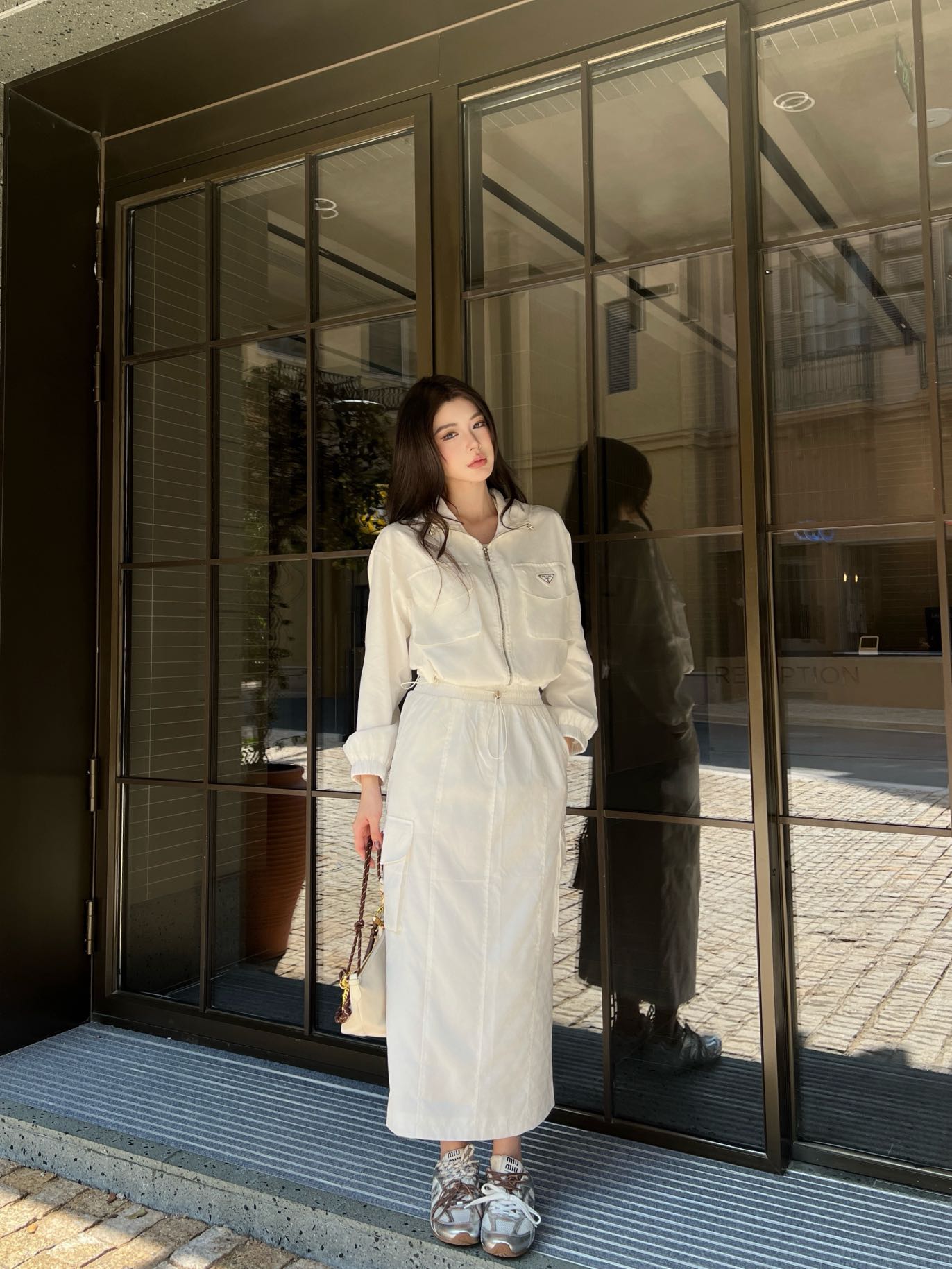 26新春婦人服 プラダ 上下服 セットアップ
