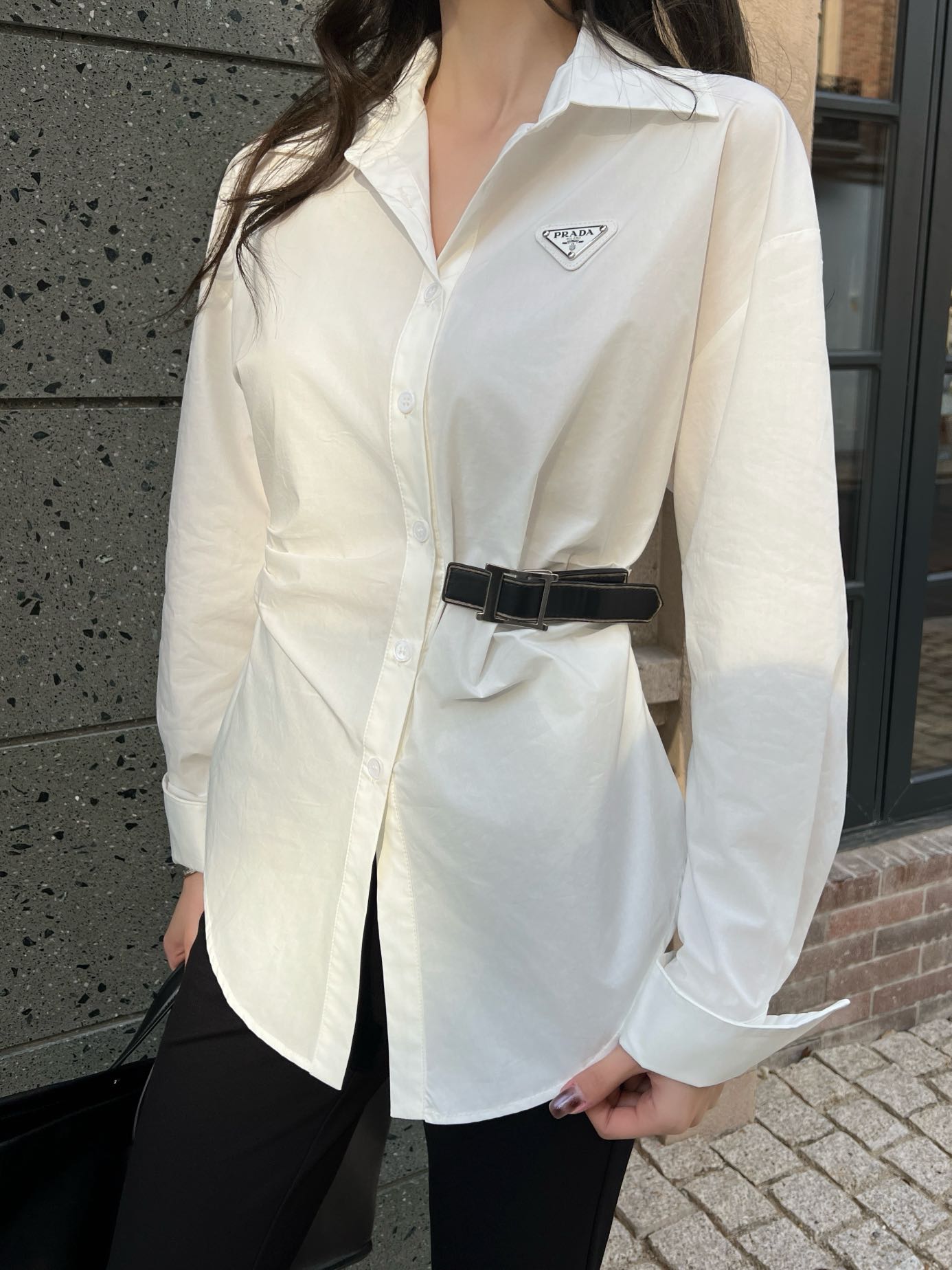 26新春婦人服 プラダ ワイシャツ トップス