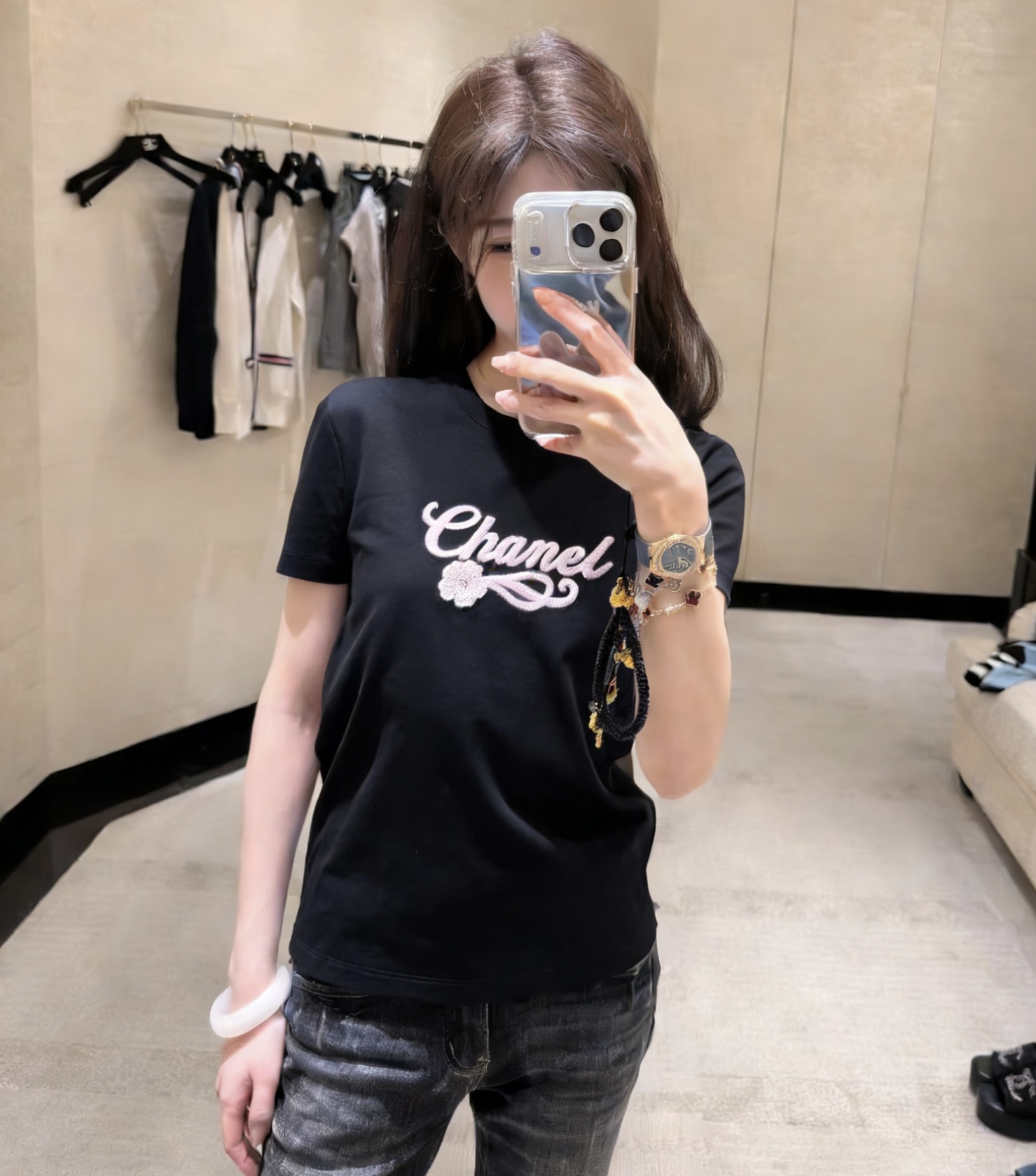 26新春婦人服 シャネル 半袖Tシャツ トップス