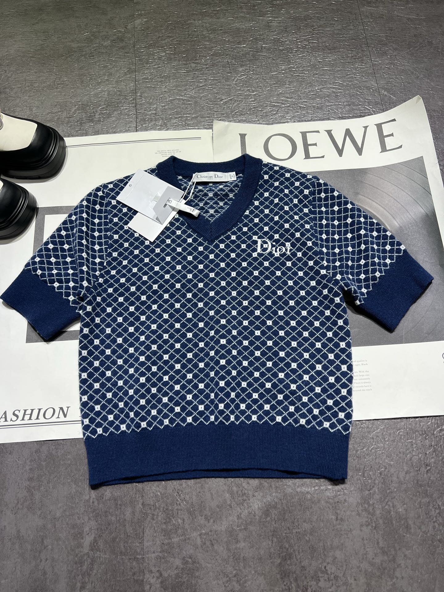 26新春婦人服 クリスチャンディオール 半袖Tシャツ トップス