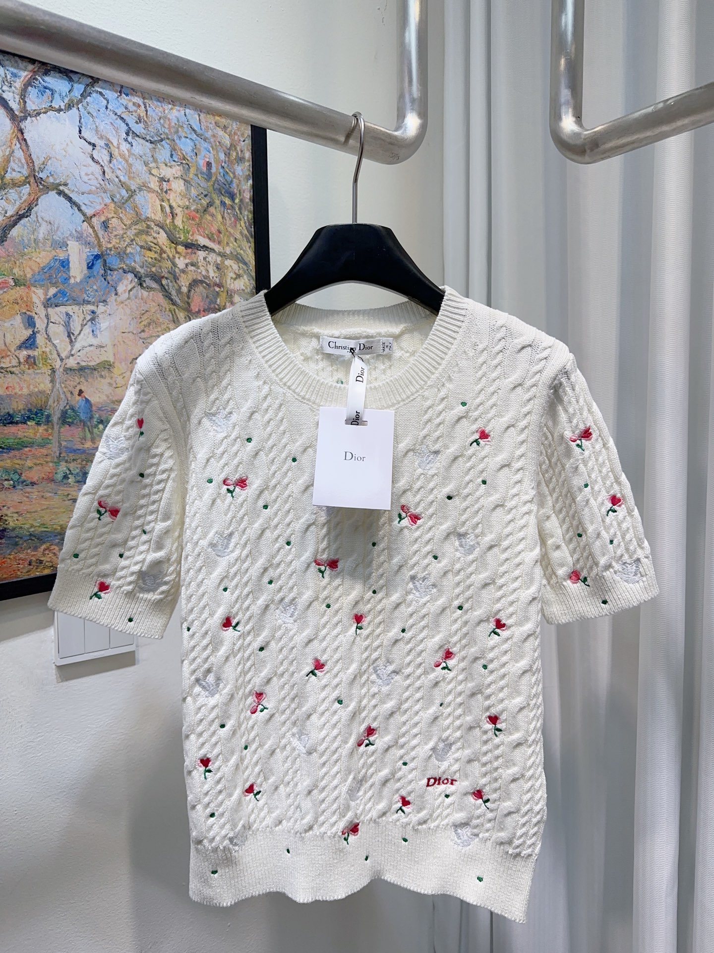 26新春婦人服 クリスチャンディオール 半袖Tシャツ トップス