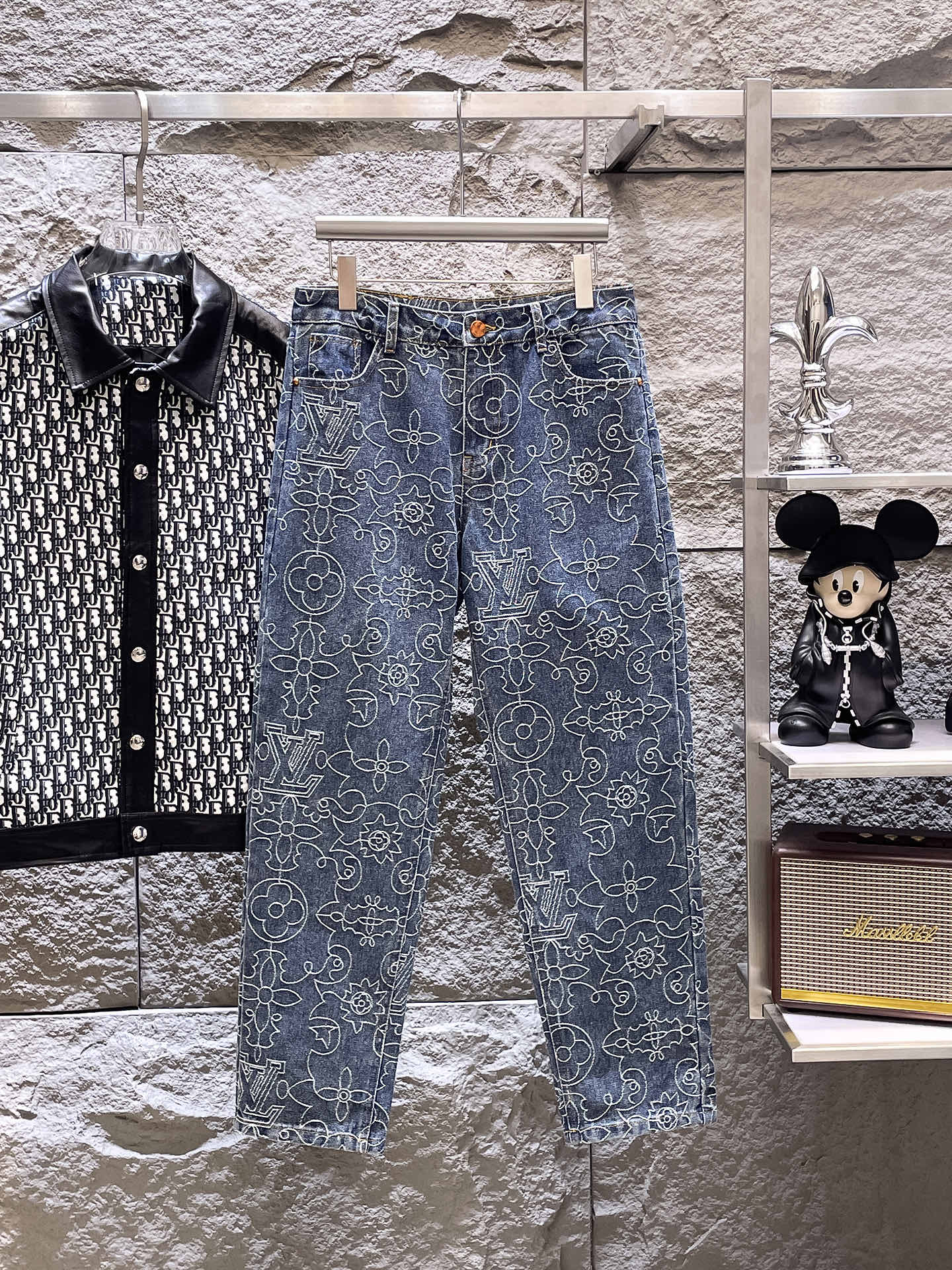 25-服 ルイヴィトン ジーンズ ズボン