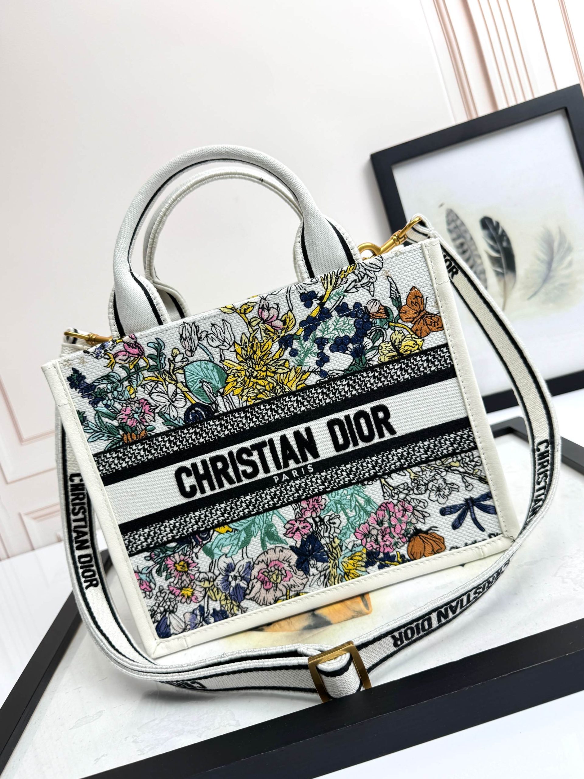 26新作 クリスチャンディオール 鞄 バッグBOOK TOTEハンドバッグ S 2601