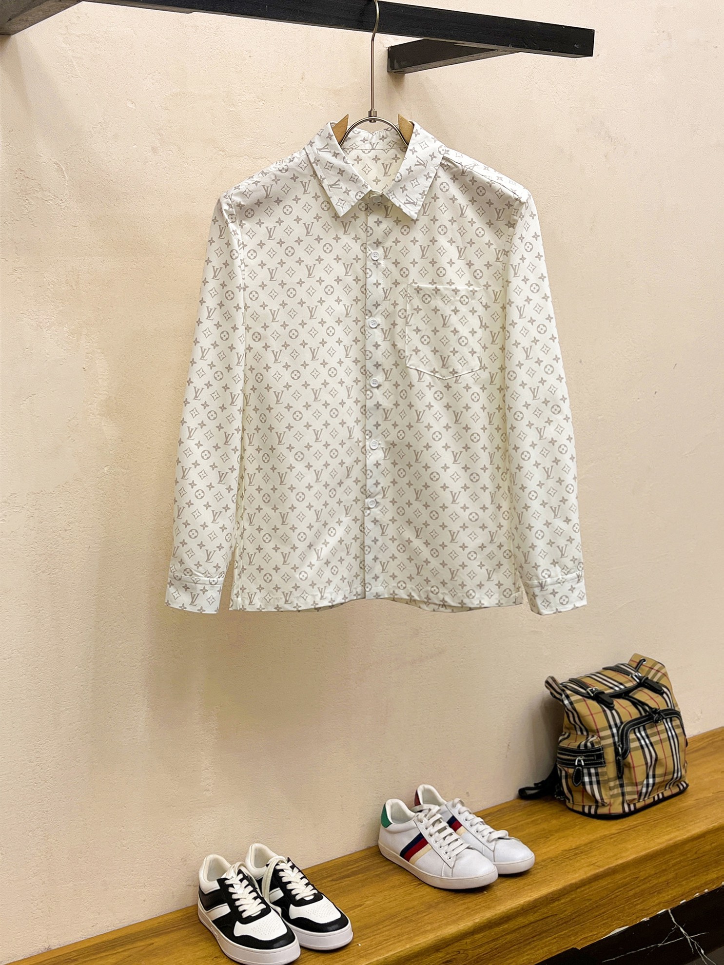 25-服 ルイヴィトン ワイシャツ トップス