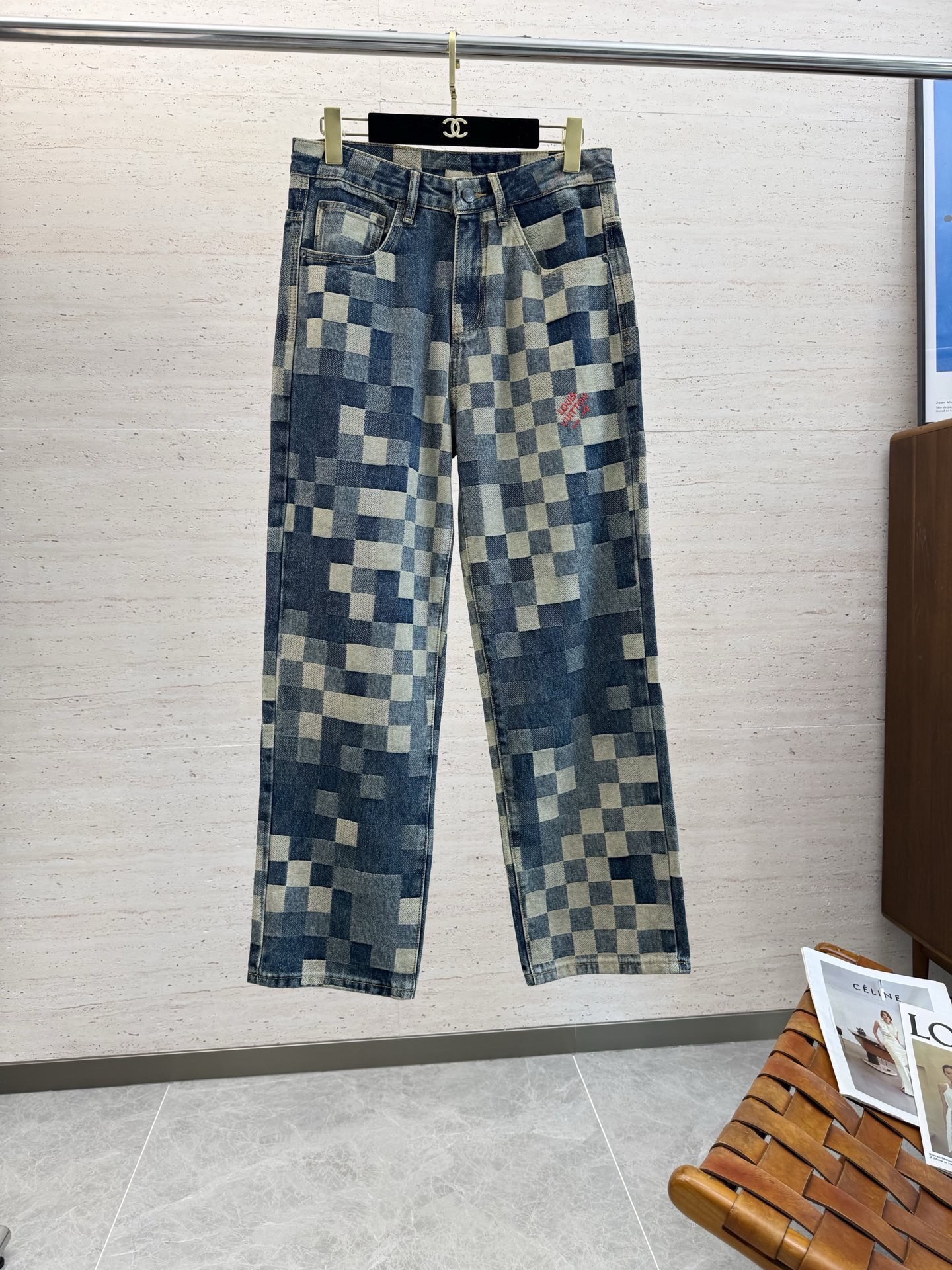 25-服 ルイヴィトン ジーンズ ズボン