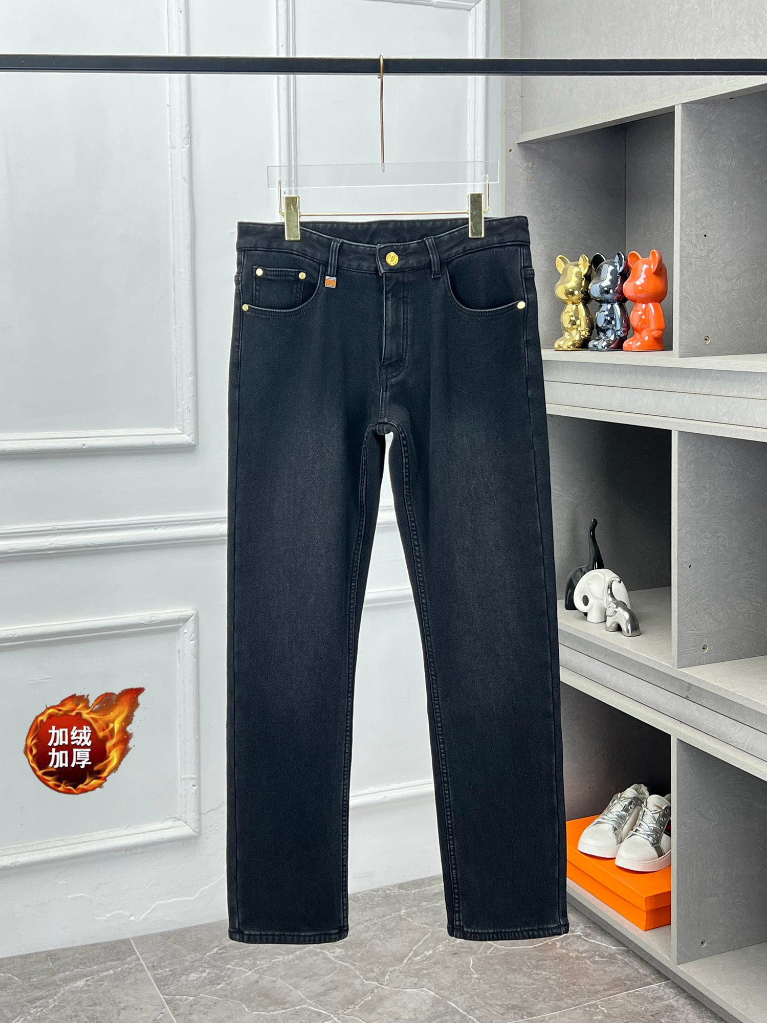 25-服 ルイヴィトン ジーンズ ズボン
