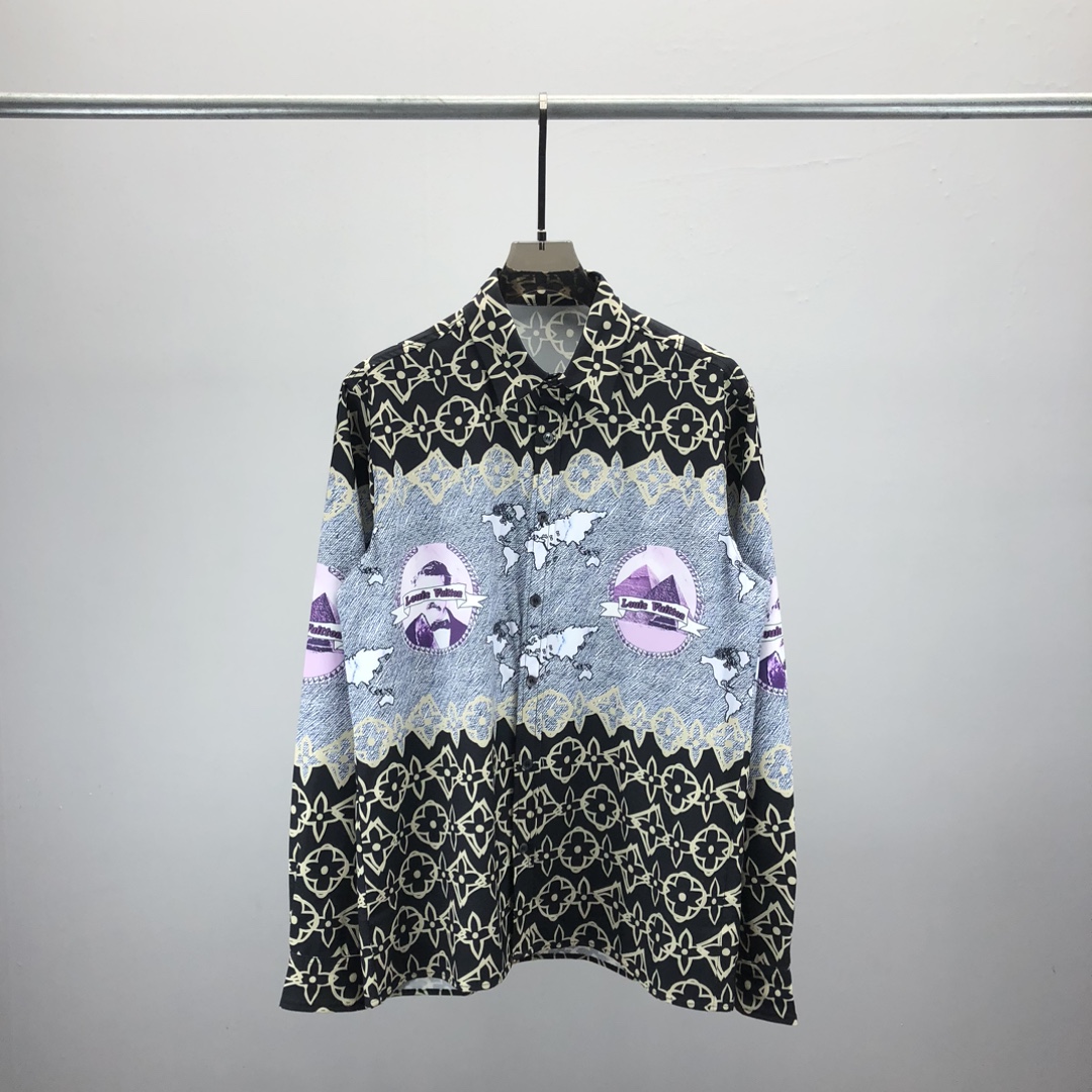 25-服 ルイヴィトン ワイシャツ トップス