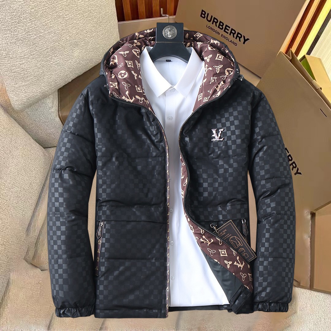 25-服 ルイヴィトン 绵入れ 暖か ジャケット