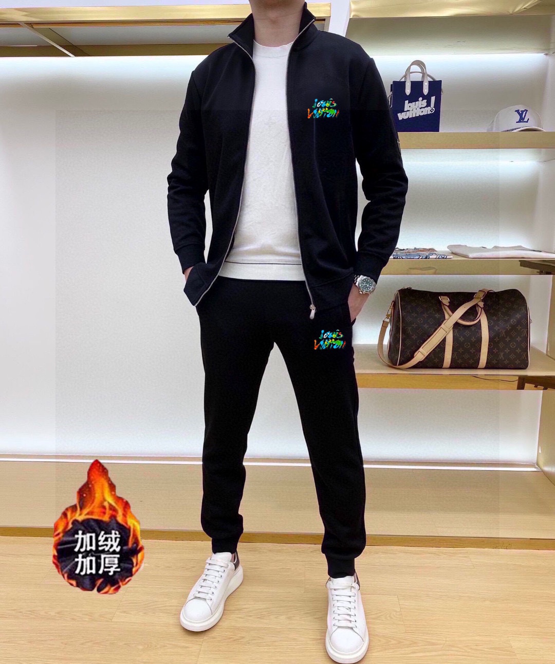 人気商品 服 ルイヴィトン 上下服 ブレザーセット