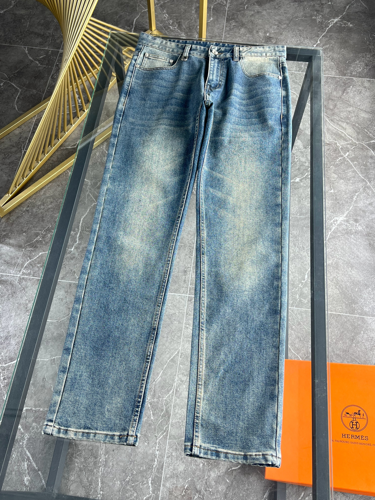 25-服 ルイヴィトン ジーンズ ズボン