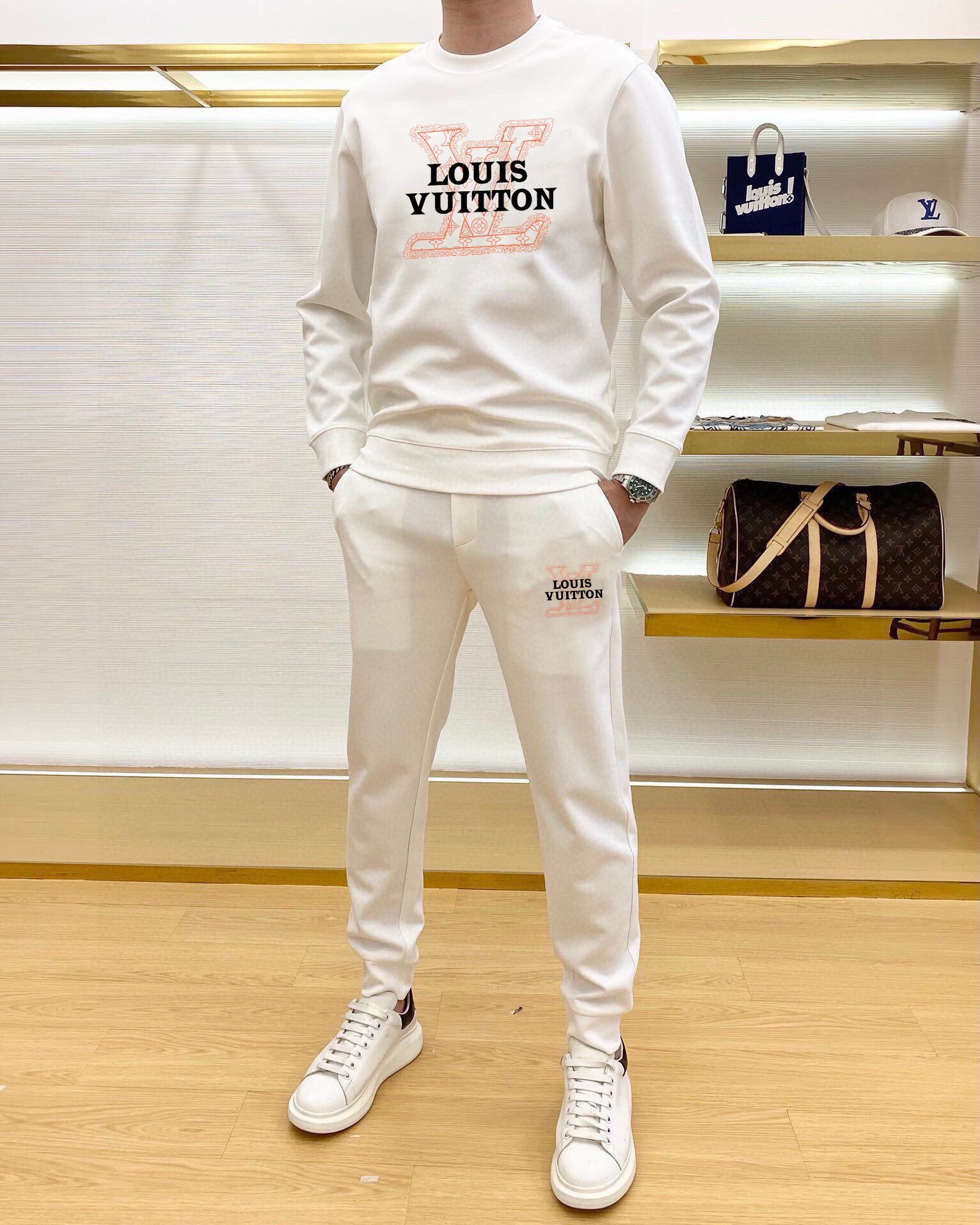 人気商品 服 ルイヴィトン 上下服 ブレザーセット