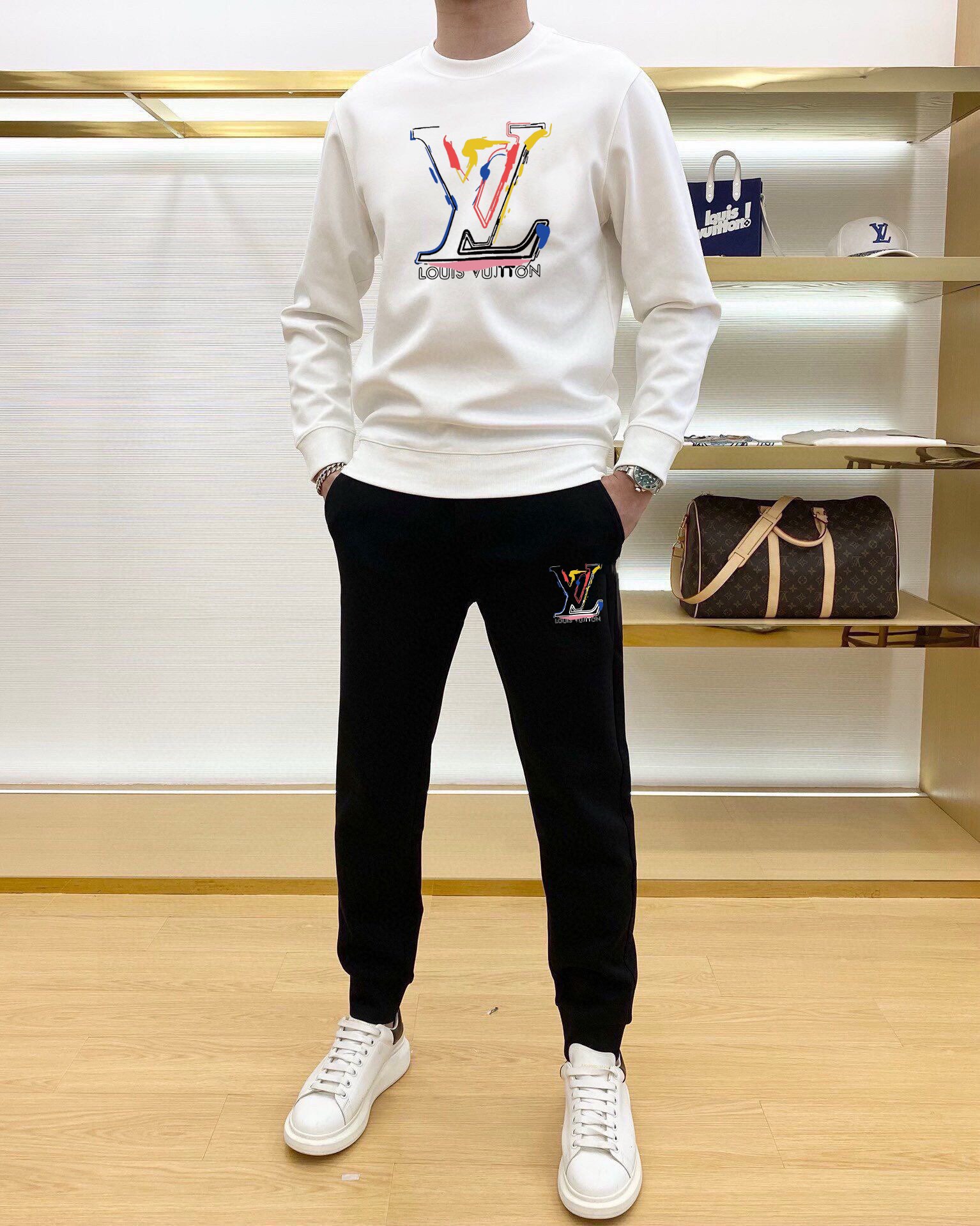 人気商品 服 ルイヴィトン 上下服 ブレザーセット