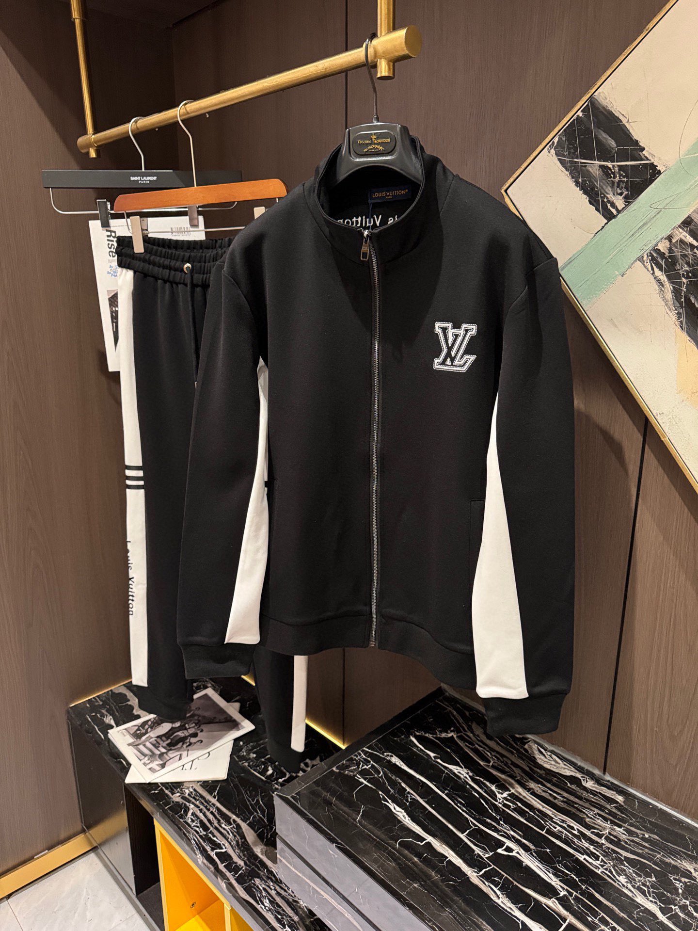 人気商品 服 ルイヴィトン 上下服 ブレザーセット