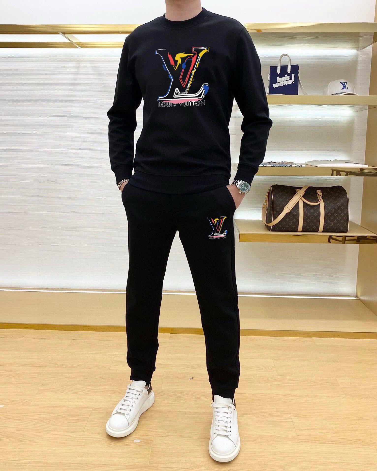 人気商品 服 ルイヴィトン 上下服 ブレザーセット