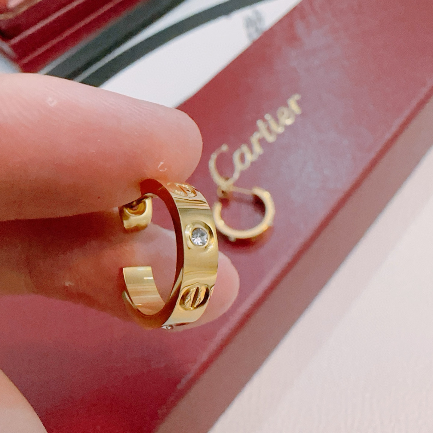 アクセサリー コピー カルティエ 人気商品 イアリング ピアス