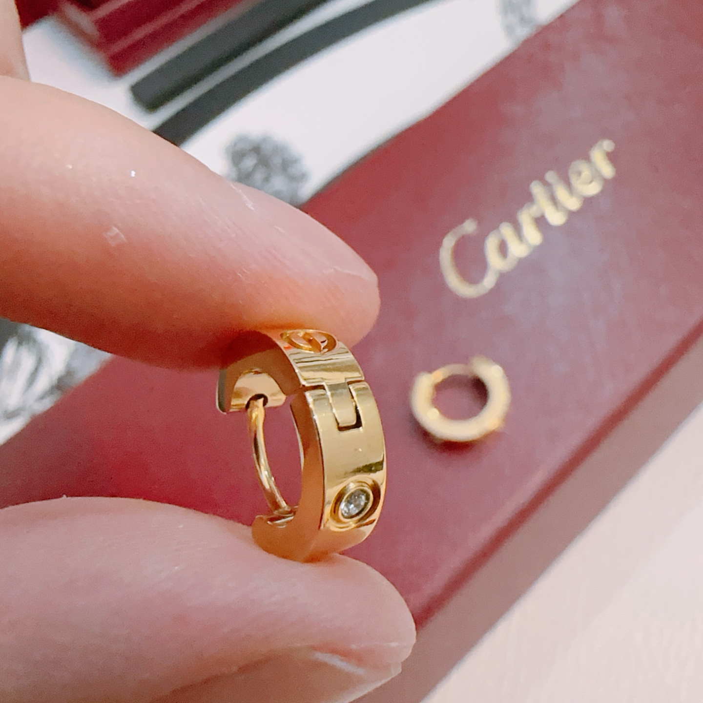 アクセサリー コピー カルティエ 人気商品 イアリング ピアス