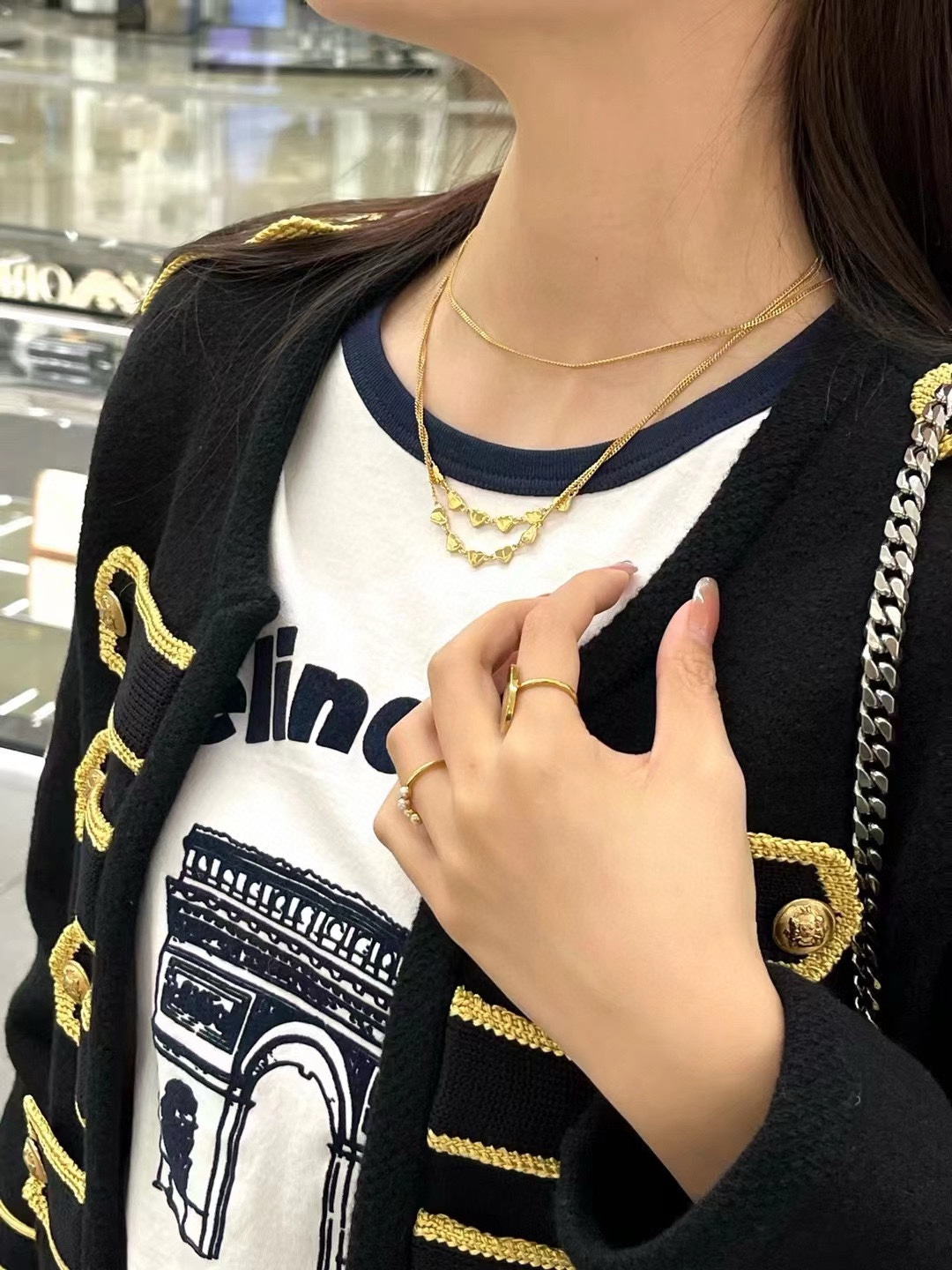 アクセサリー コピー セリーヌ 人気商品 ネックレス ペンダント
