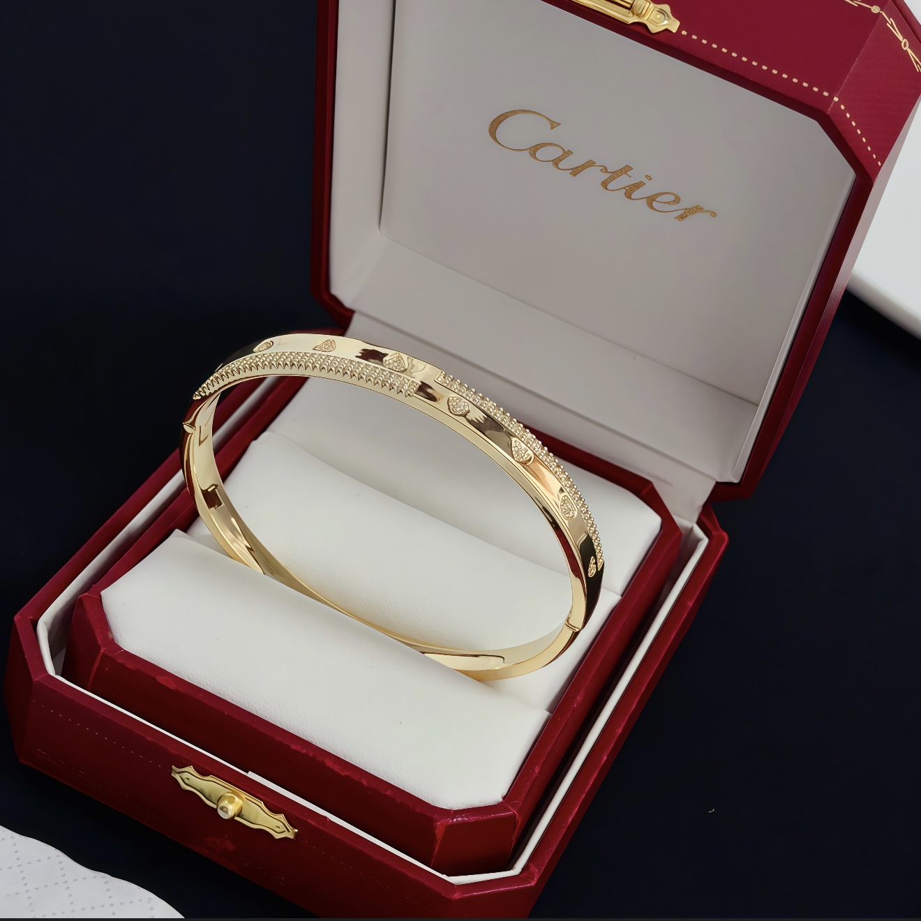 人気商品 アクセサリー カルティエ ブレスレット カフブレス