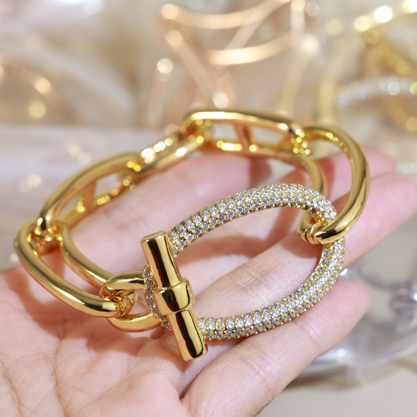 アクセサリー コピー エルメス 人気商品 ブレスレット カフブレス