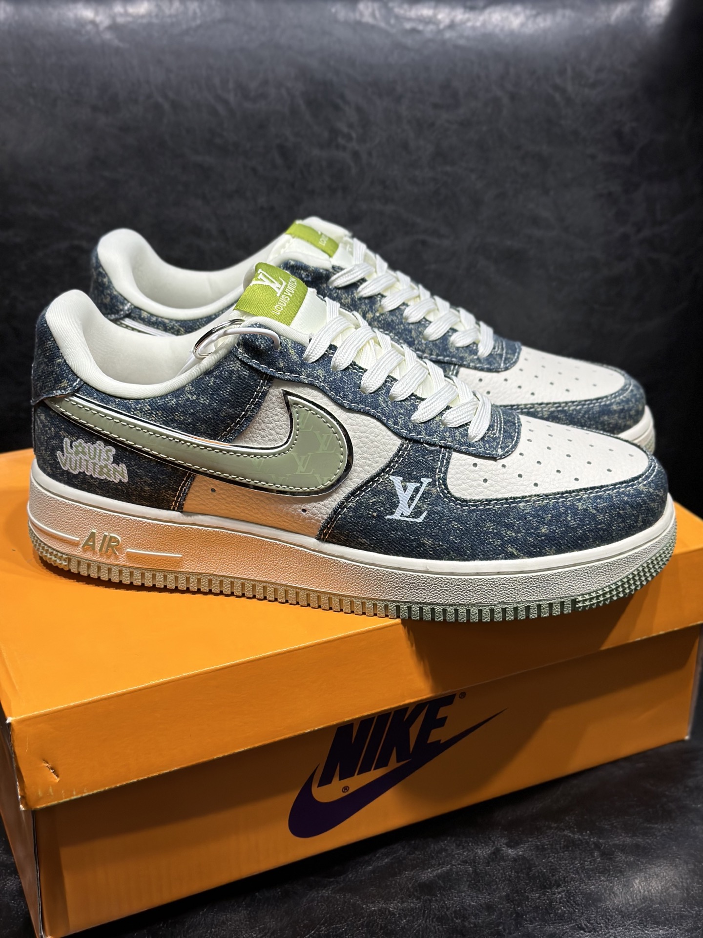 新作 ルイヴィトン&Air force 靴 シューズ スニーカー