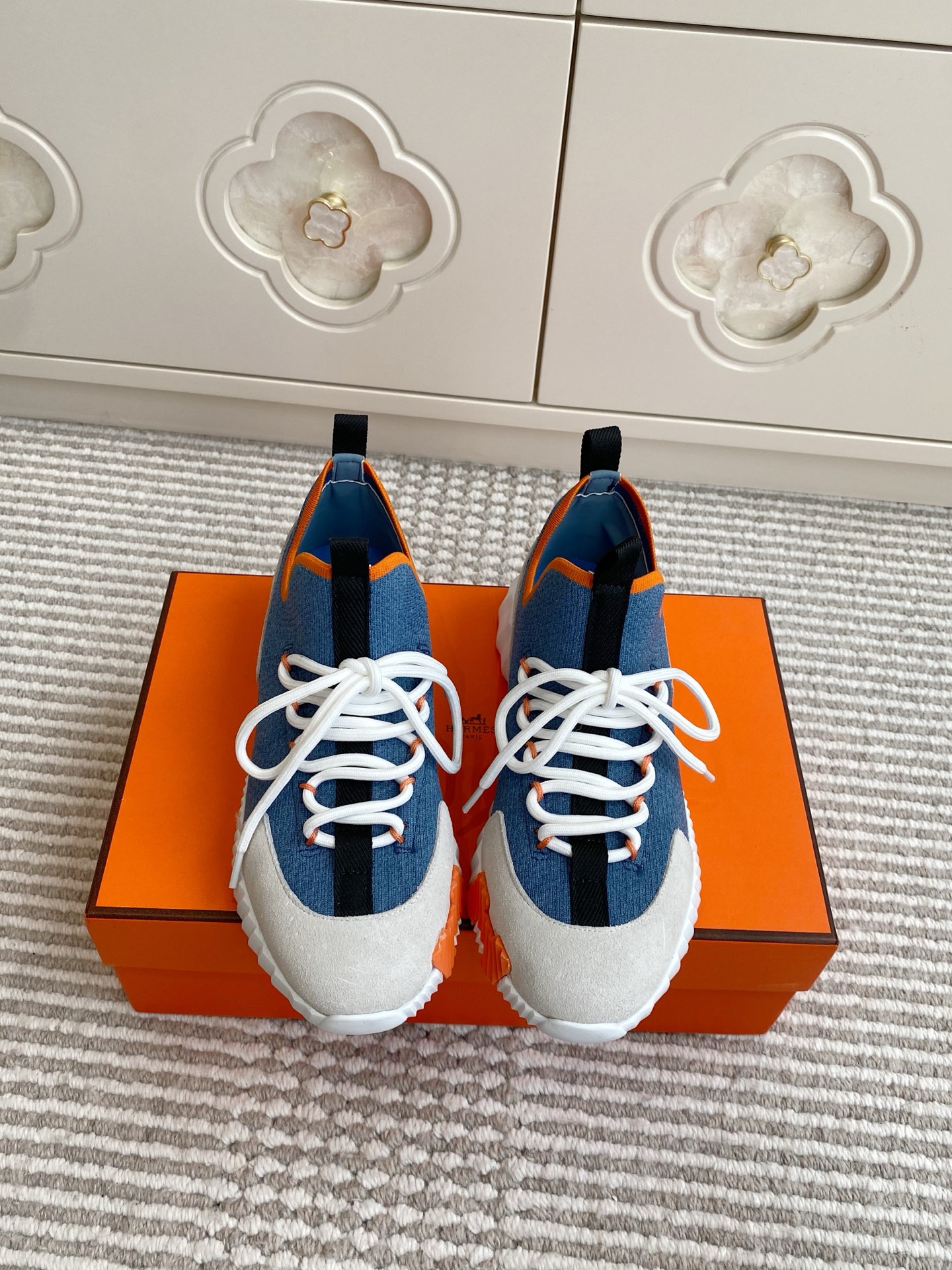 人気新品 靴 エルメス スニーカー/レースアップ ユニセックス