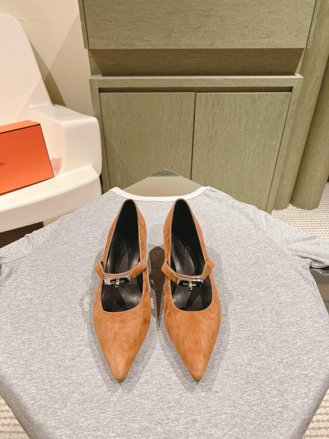 25-26新作 靴 エルメス Shoes フラットシューズ レディース