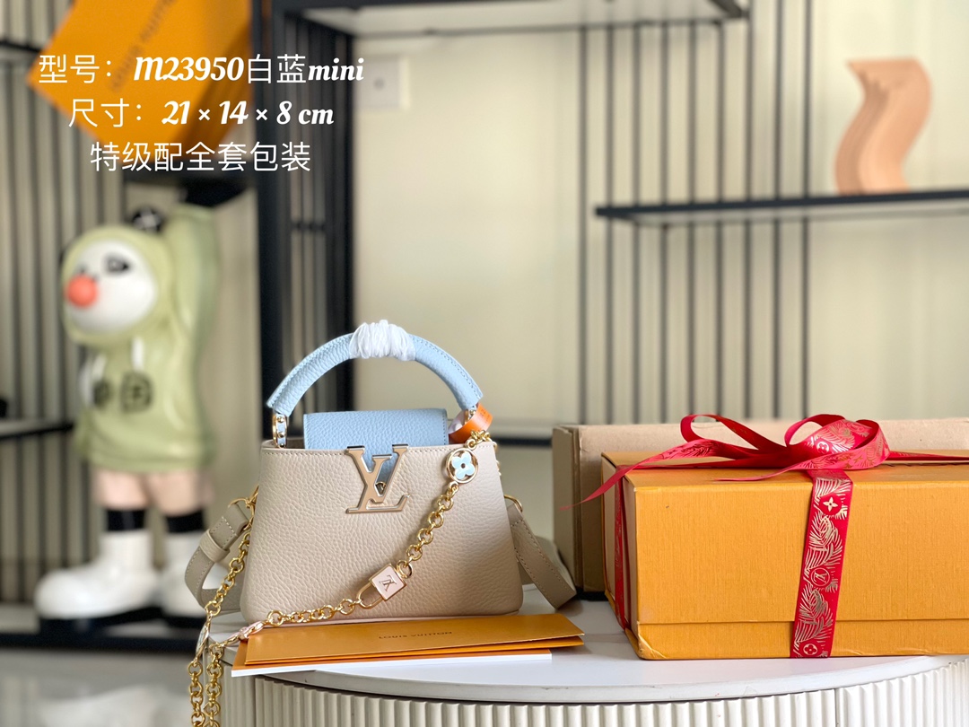 新作通販 超美品 ルイヴィトン カプシーヌBB バッグ