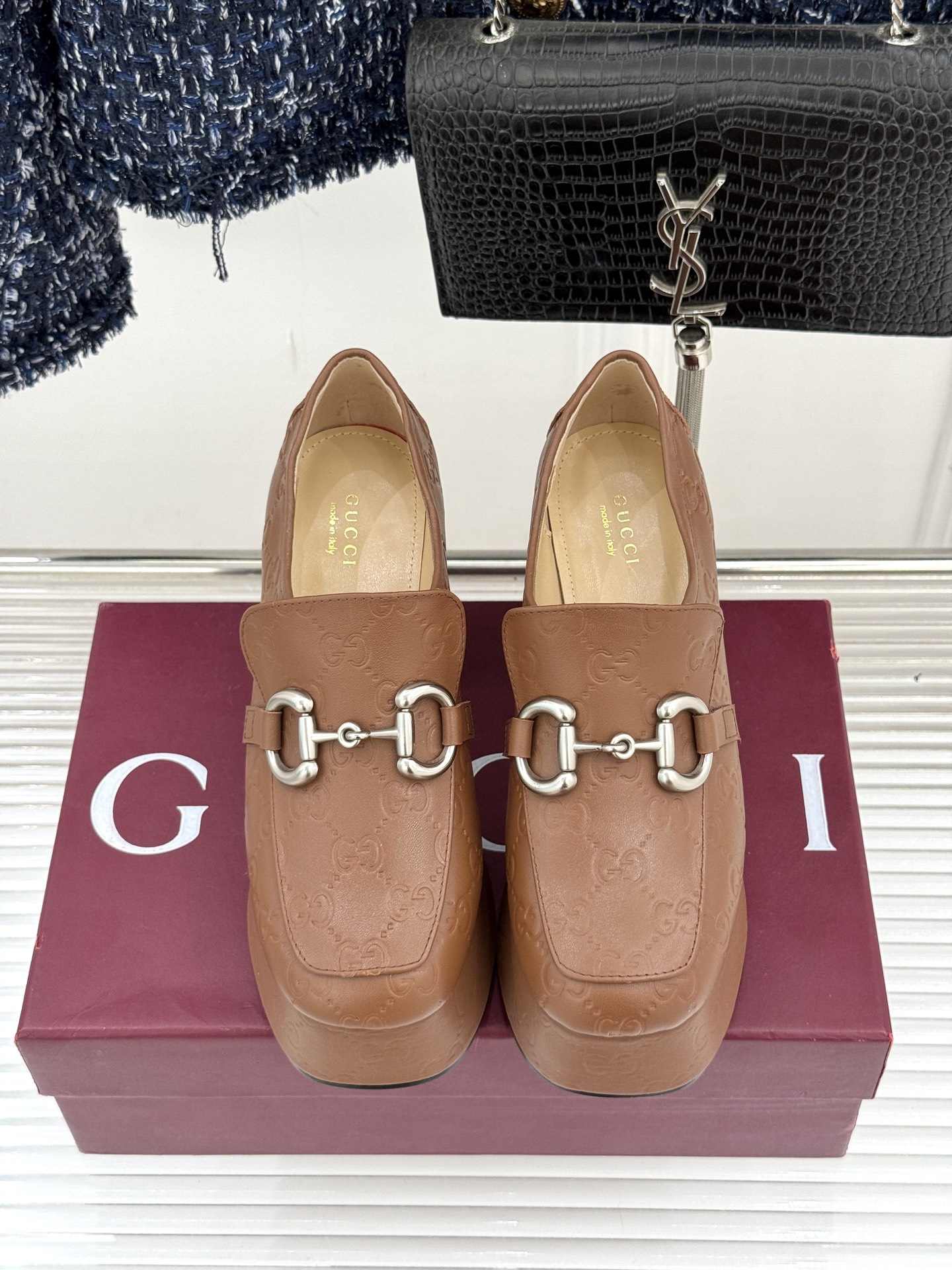 靴 グッチ Shoes 厚底 パンプス レディース
