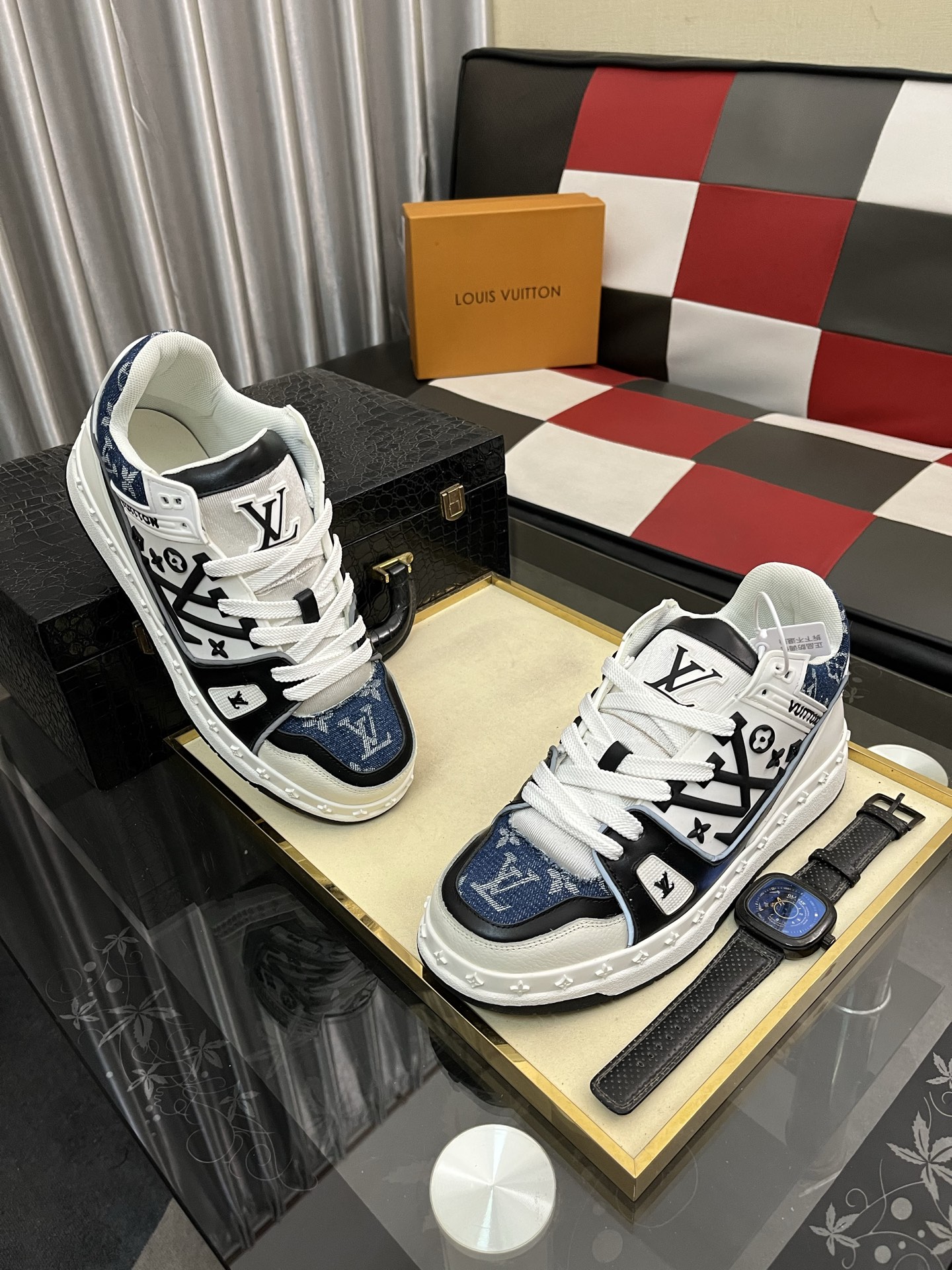 【新品値下受付】 ルイヴィトン スニーカー/レースアップ メンズ
