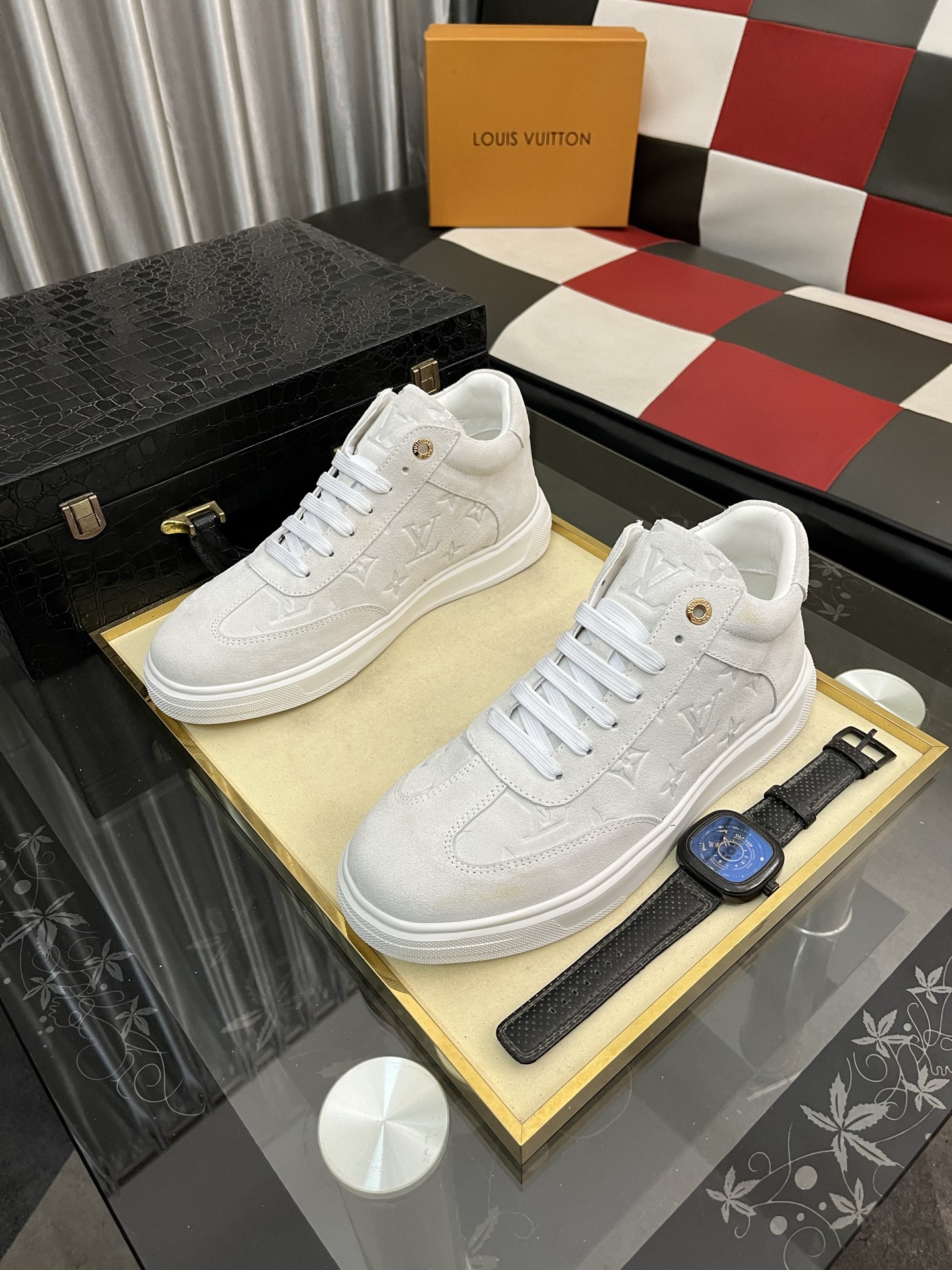 【新品値下受付】 ルイヴィトン スニーカー/レースアップ メンズ