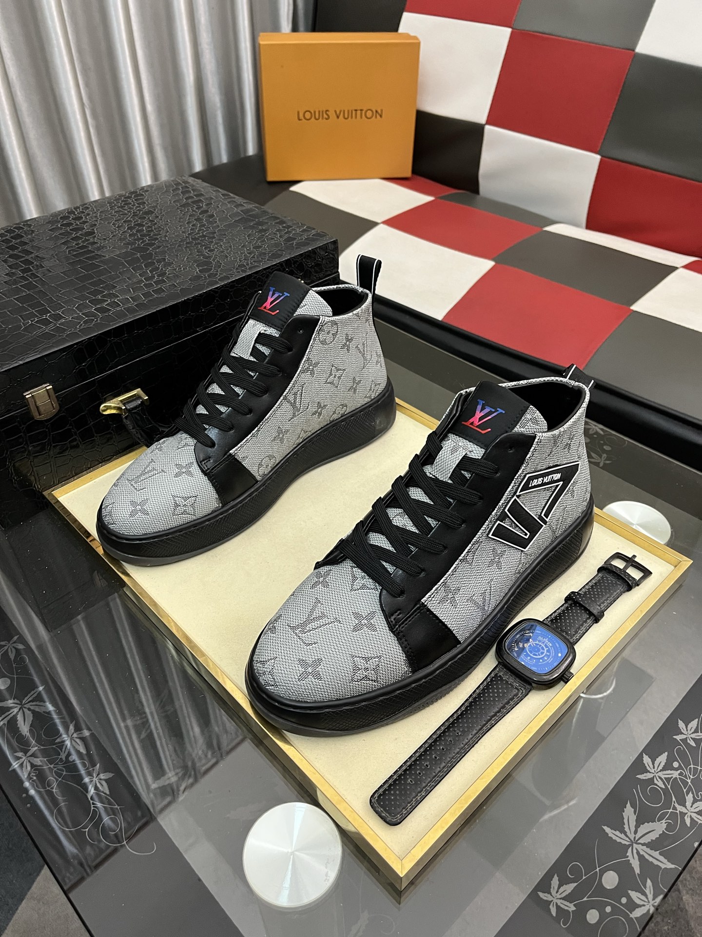【新品値下受付】 ルイヴィトン スニーカー/レースアップ メンズ