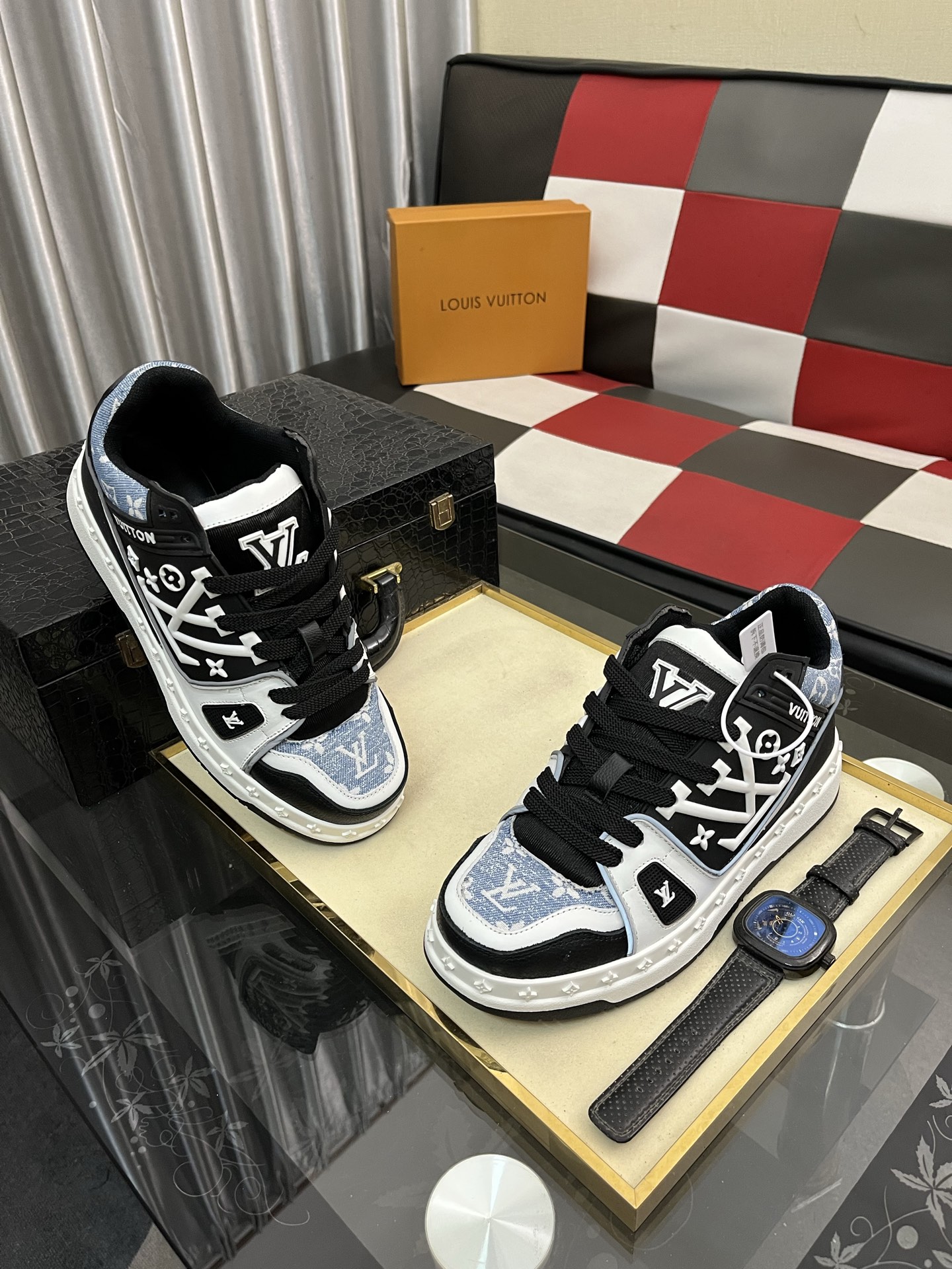 【新品値下受付】 ルイヴィトン スニーカー/レースアップ メンズ