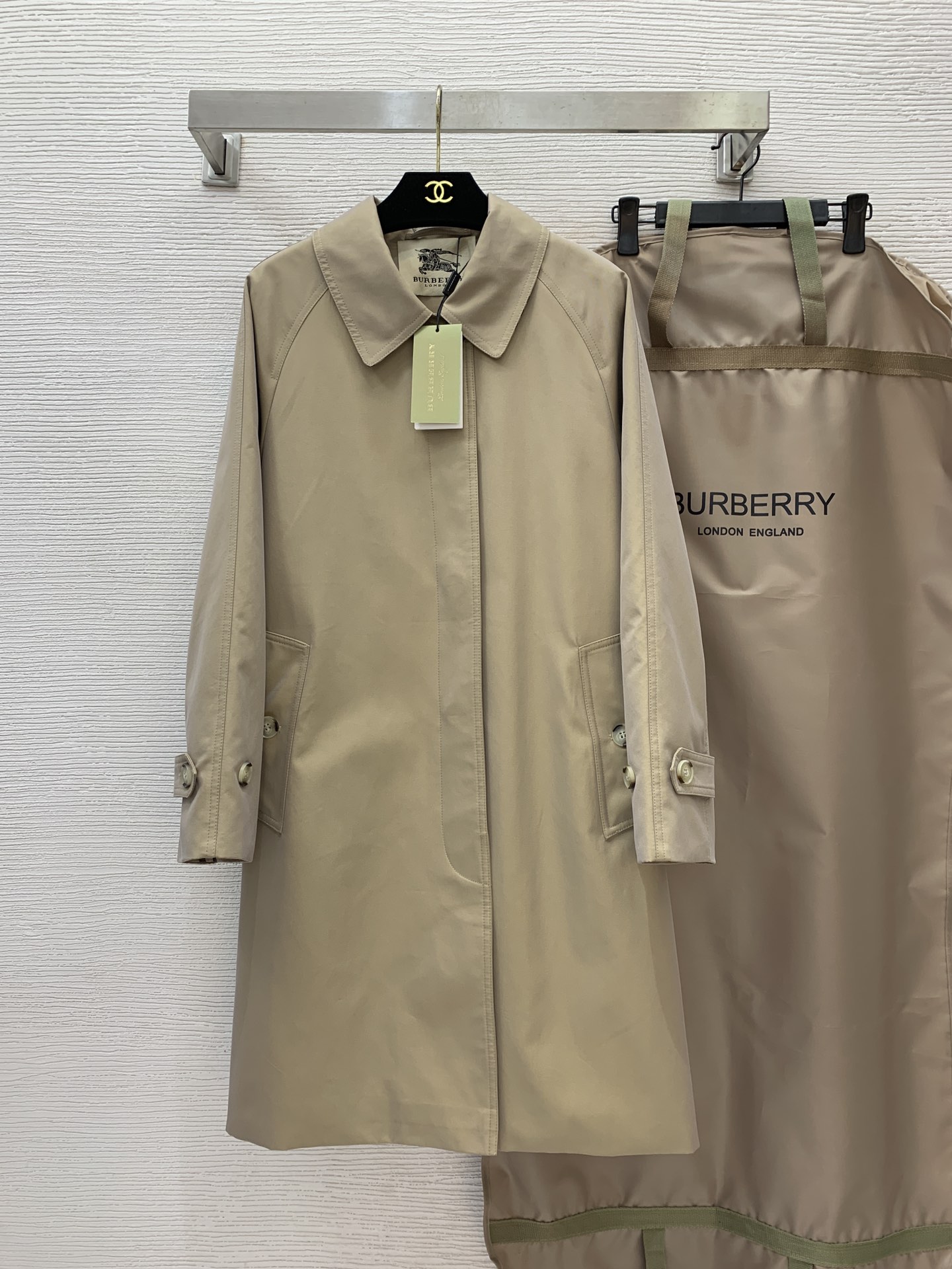 秋冬新しいデザイン 女性バーバリー ミディアムコート