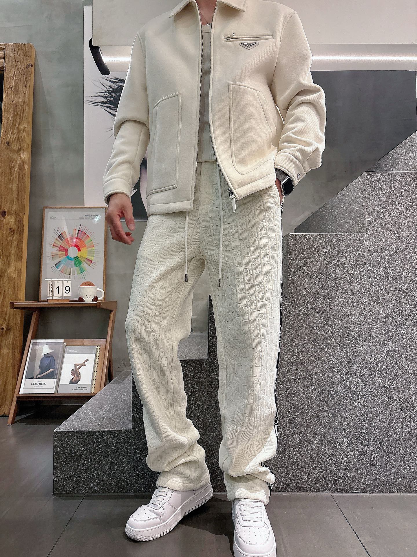 25SS秋冬パンツ クリスチャンディオール カジュアルパンツ