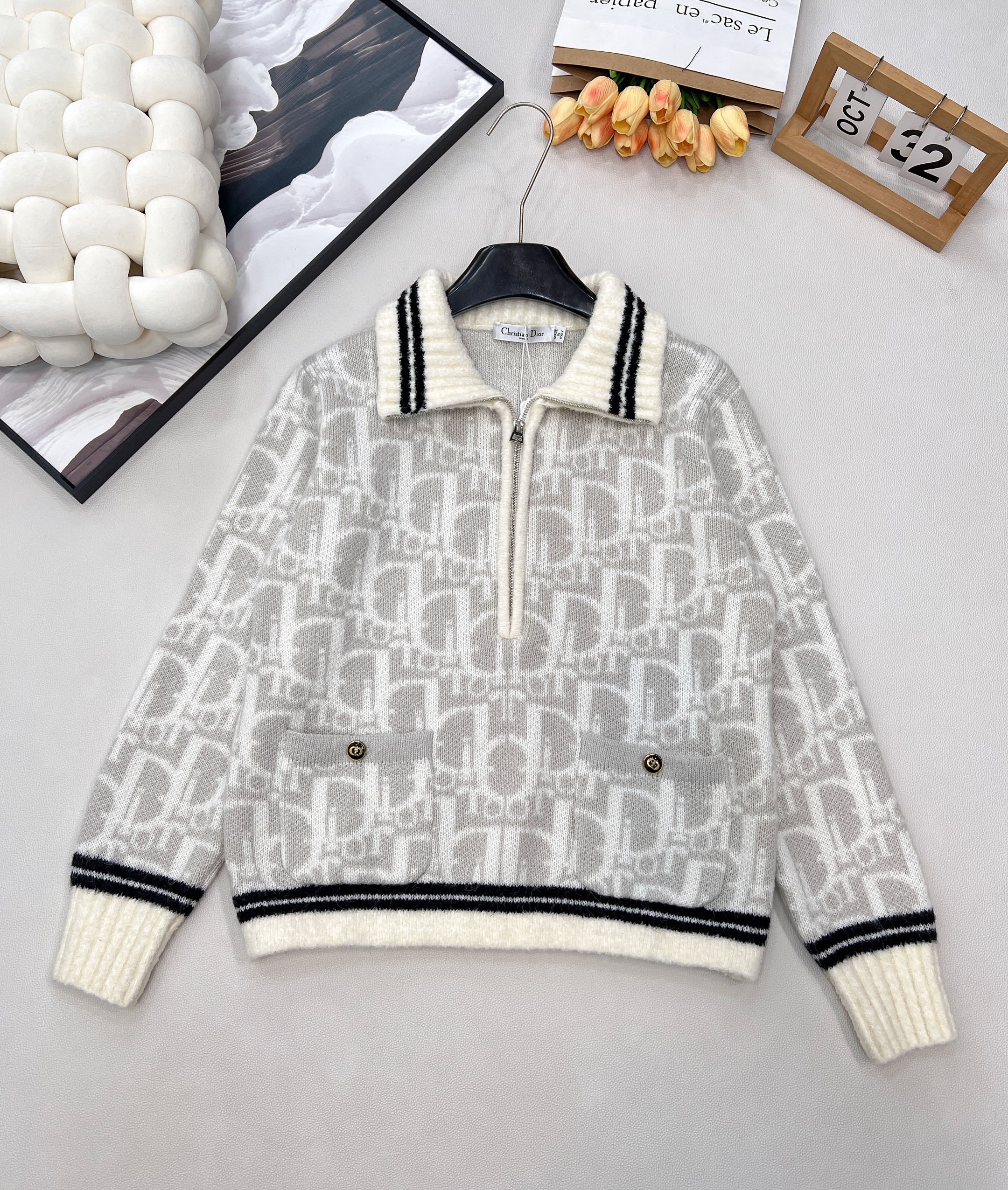 25SS秋冬 レディース服 クリスチャンディオール セーター トップス