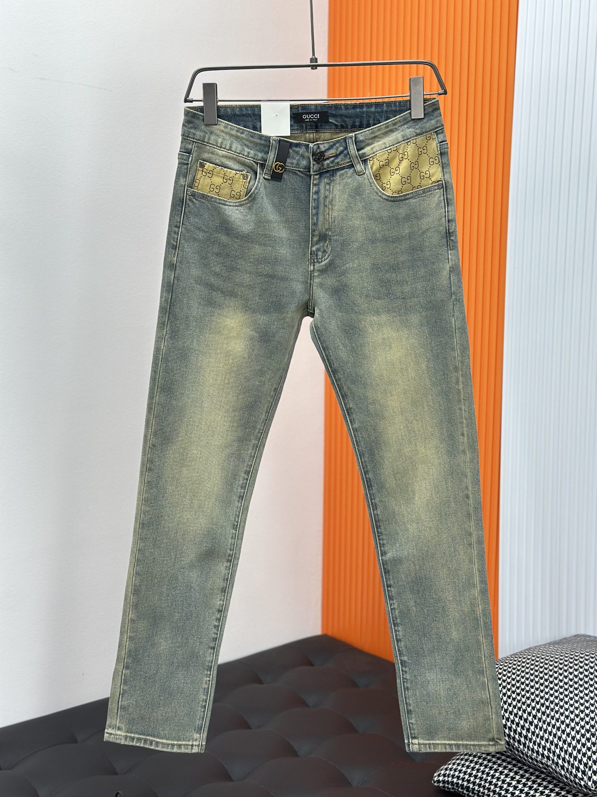特別価格★25SS秋冬パンツ グッチ デニム ジーンズ