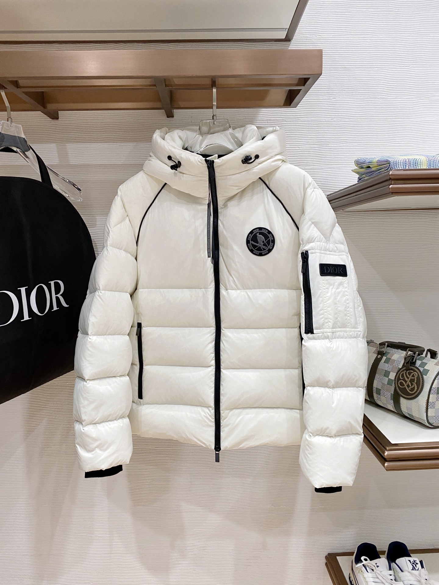 秋冬暖かい服 クリスチャンディオール ダウンジャケット アウター 恋人